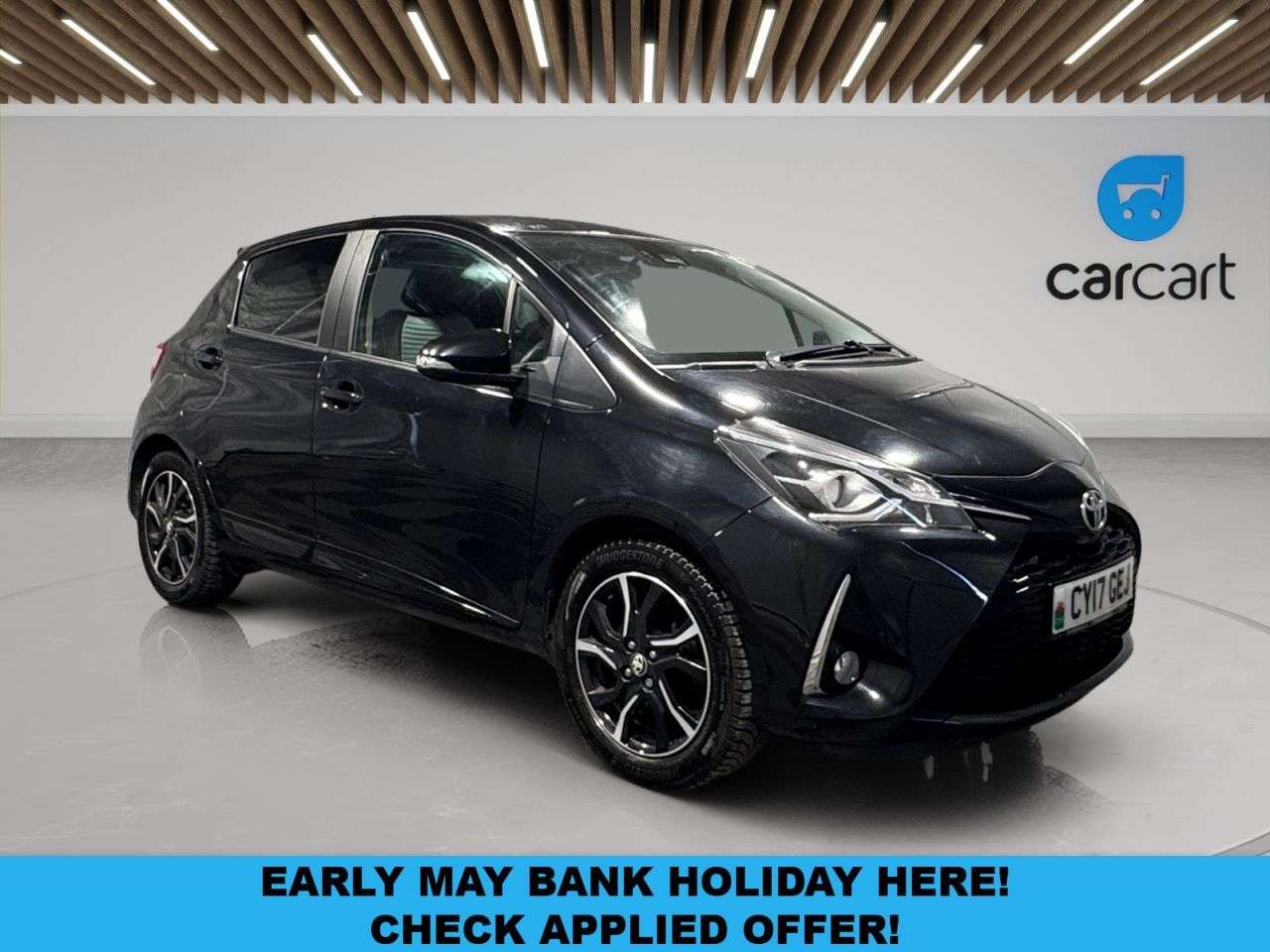 A 2017 TOYOTA YARIS 1.5 VVT-i Design Hatchback 5dr Petrol Manual Euro 6 (111 ps) (Rates startin A 2017 TOYOTA YARIS 1.5 VVT-i Design Hatchback 5dr Petrol Manual Euro 6 (111 ps) (Rates startin