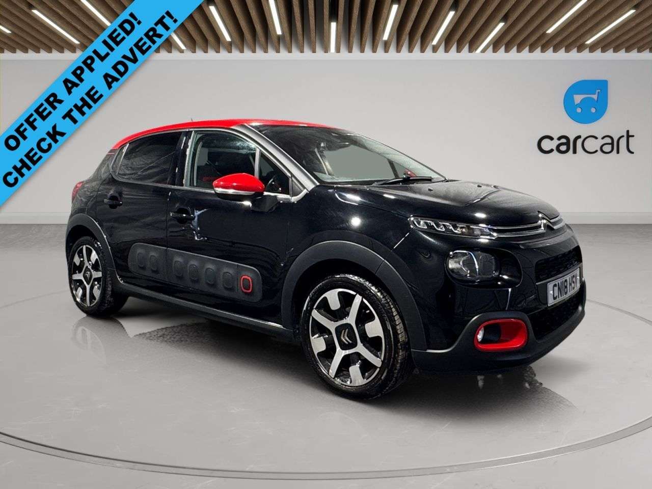A 2018 CITROEN C3 1.2 PureTech Flair Nav Edition Hatchback 5dr Petrol Manual Euro 6 (82 ps) ( A 2018 CITROEN C3 1.2 PureTech Flair Nav Edition Hatchback 5dr Petrol Manual Euro 6 (82 ps) (