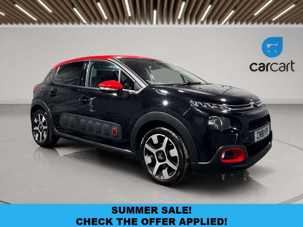 A 2018 CITROEN C3 1.2 PureTech Flair Nav Edition Hatchback 5dr Petrol Manual Euro 6 (82 ps) ( A 2018 CITROEN C3 1.2 PureTech Flair Nav Edition Hatchback 5dr Petrol Manual Euro 6 (82 ps) (