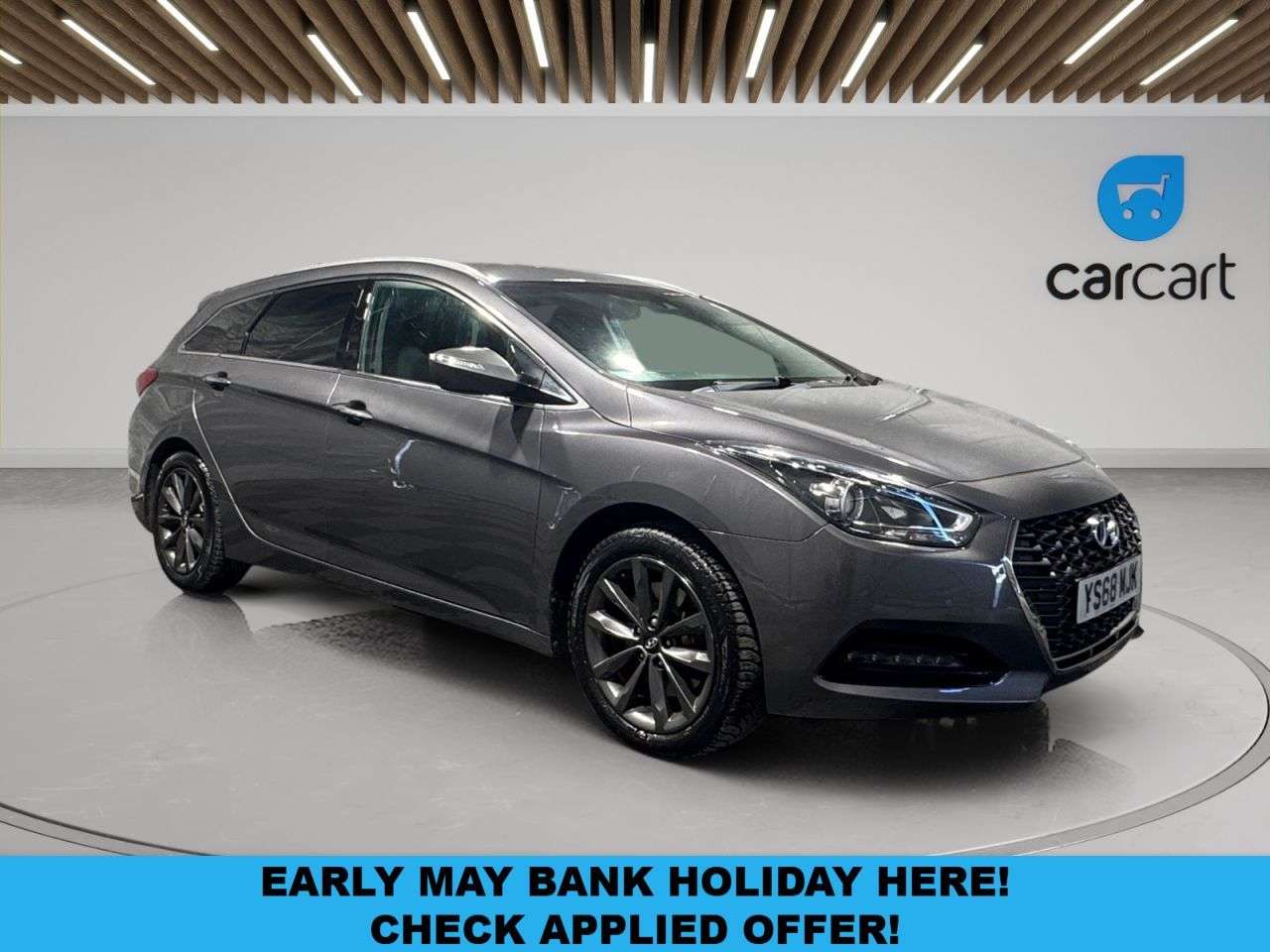 A 2018 HYUNDAI I40 1.6 CRDi SE Nav Tourer 5dr Diesel Manual Euro 6 (s/s) (136 ps) (Rates start A 2018 HYUNDAI I40 1.6 CRDi SE Nav Tourer 5dr Diesel Manual Euro 6 (s/s) (136 ps) (Rates start