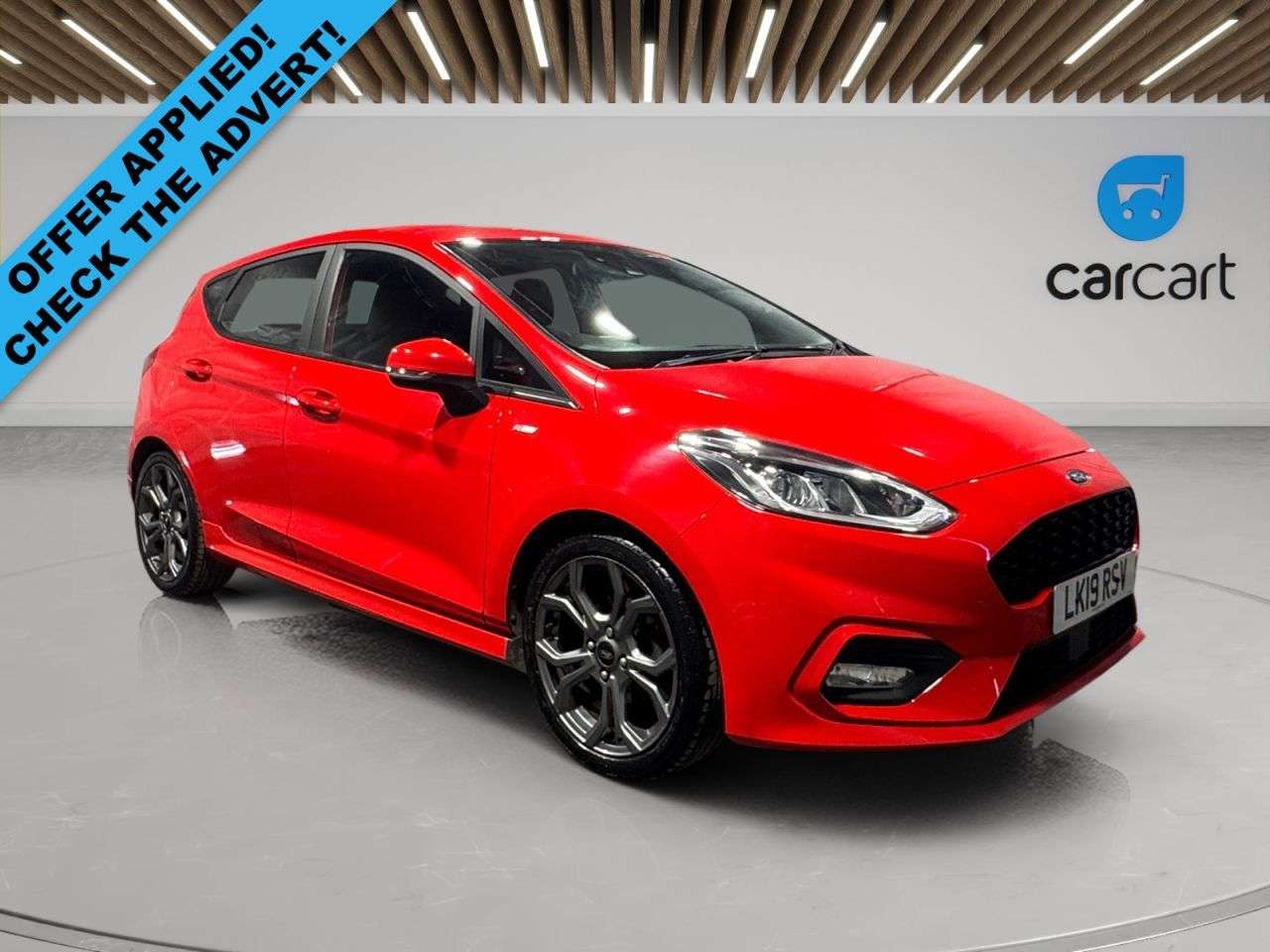 A 2019 FORD FIESTA 1.0T EcoBoost GPF ST-Line Hatchback 5dr Petrol Manual Euro 6 (s/s) (125 ps) A 2019 FORD FIESTA 1.0T EcoBoost GPF ST-Line Hatchback 5dr Petrol Manual Euro 6 (s/s) (125 ps)