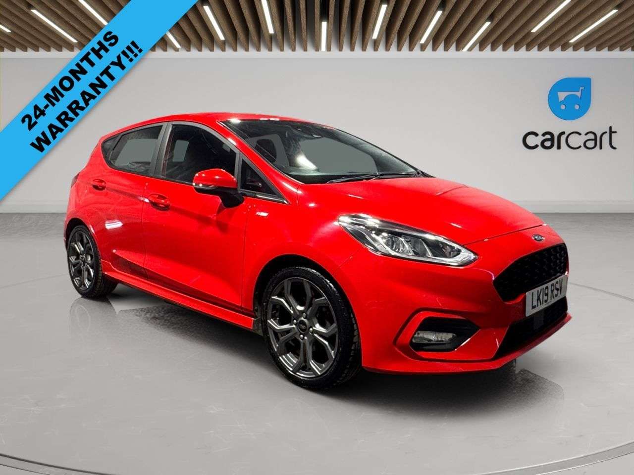 A 2019 FORD FIESTA 1.0T EcoBoost GPF ST-Line Hatchback 5dr Petrol Manual Euro 6 (s/s) (125 ps) A 2019 FORD FIESTA 1.0T EcoBoost GPF ST-Line Hatchback 5dr Petrol Manual Euro 6 (s/s) (125 ps)