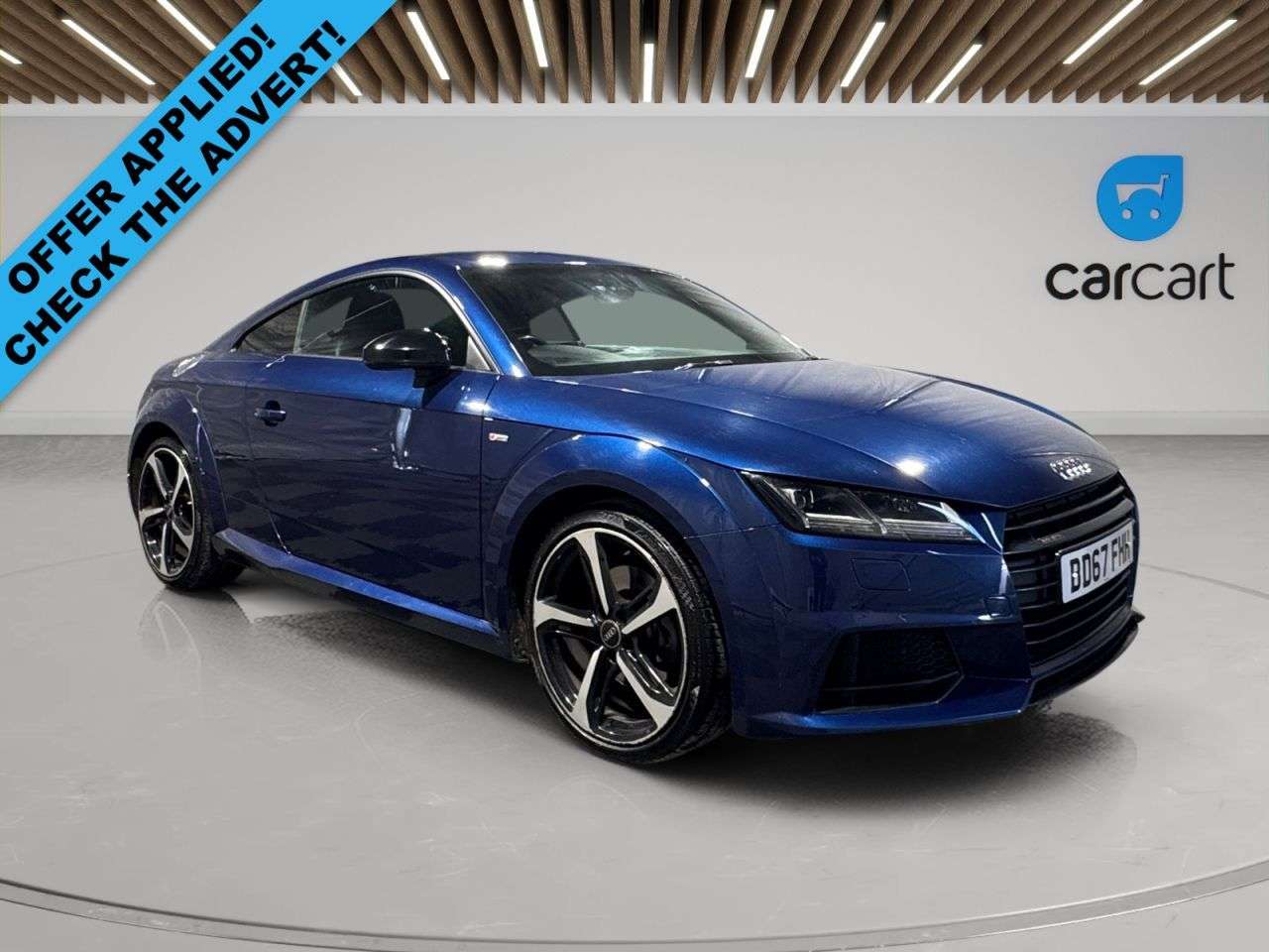 A 2017 AUDI TT 2.0 TDI ultra Black Edition Coupe 3dr Diesel Manual Euro 6 (s/s) (184 ps) ( A 2017 AUDI TT 2.0 TDI ultra Black Edition Coupe 3dr Diesel Manual Euro 6 (s/s) (184 ps) (