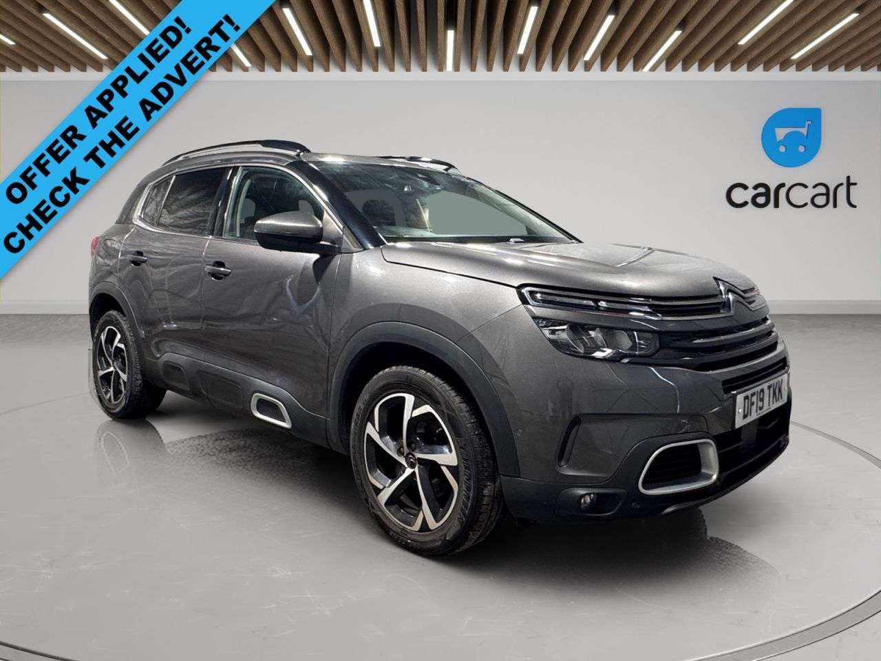 A 2019 CITROEN C5 AIRCROSS 1.5 BlueHDi Flair SUV 5dr Diesel EAT8 Euro 6 (s/s) (130 ps) (Rates starting A 2019 CITROEN C5 AIRCROSS 1.5 BlueHDi Flair SUV 5dr Diesel EAT8 Euro 6 (s/s) (130 ps) (Rates starting