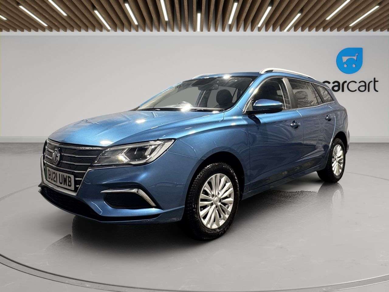 A 2021 MG MG5 52.5kWh Exclusive Estate 5dr Electric Auto (156 ps) (Rates starting as low A 2021 MG MG5 52.5kWh Exclusive Estate 5dr Electric Auto (156 ps) (Rates starting as low