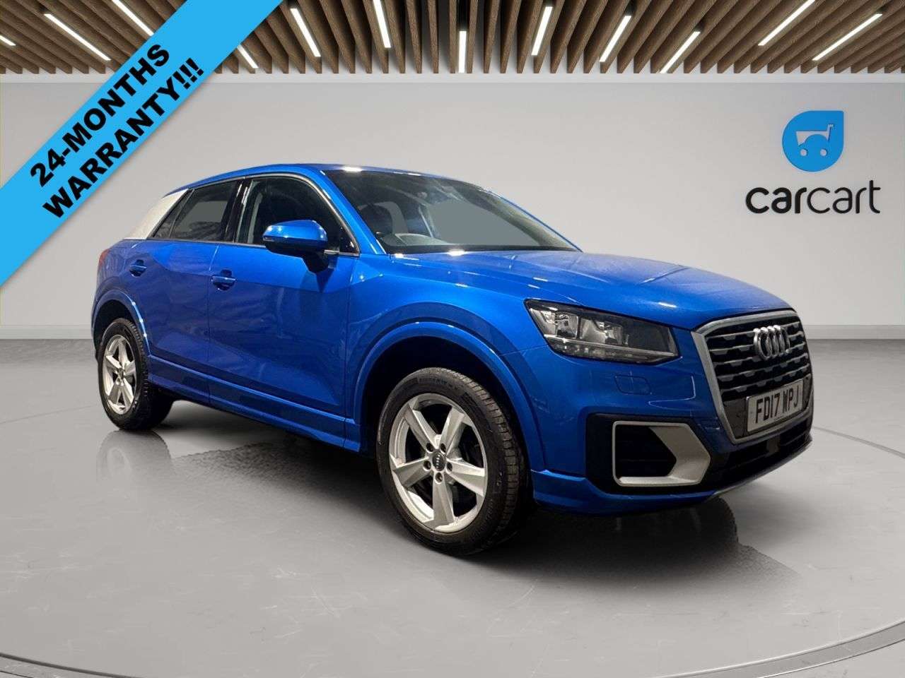 A 2017 AUDI Q2 1.4 TFSI CoD Sport SUV 5dr Petrol Manual Euro 6 (s/s) (150 ps) (Rates start A 2017 AUDI Q2 1.4 TFSI CoD Sport SUV 5dr Petrol Manual Euro 6 (s/s) (150 ps) (Rates start