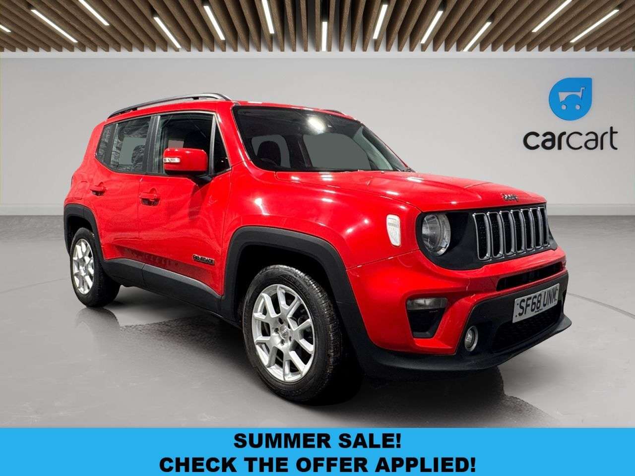 A 2018 JEEP RENEGADE 1.0 GSE T3 Longitude SUV 5dr Petrol Manual Euro 6 (s/s) (120 ps) (Rates sta A 2018 JEEP RENEGADE 1.0 GSE T3 Longitude SUV 5dr Petrol Manual Euro 6 (s/s) (120 ps) (Rates sta