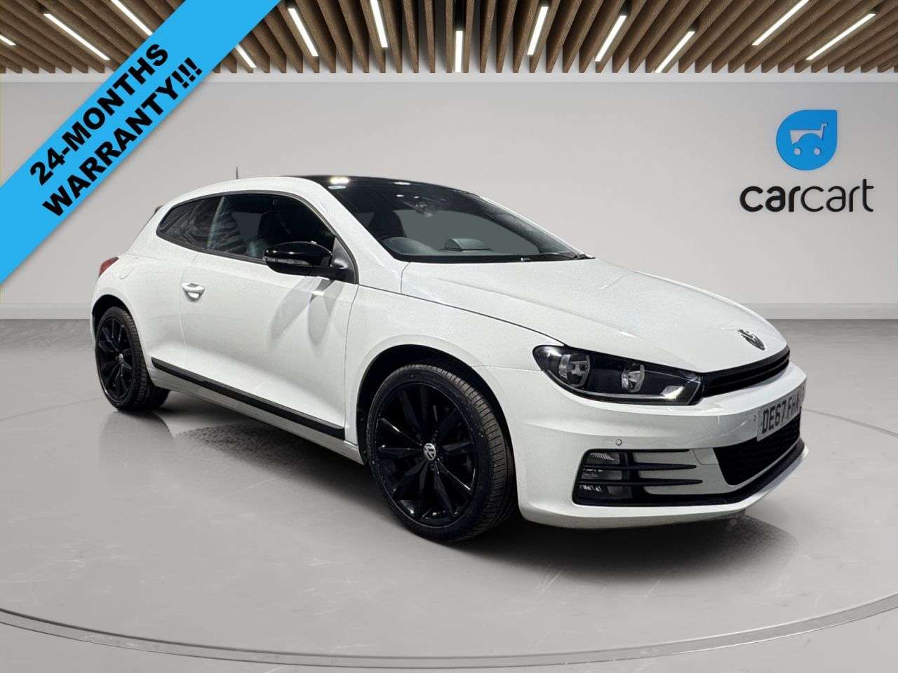 A 2017 VOLKSWAGEN SCIROCCO 2.0 TDI GT Black Edition Hatchback 3dr Diesel Manual Euro 6 (s/s) (184 ps) A 2017 VOLKSWAGEN SCIROCCO 2.0 TDI GT Black Edition Hatchback 3dr Diesel Manual Euro 6 (s/s) (184 ps)