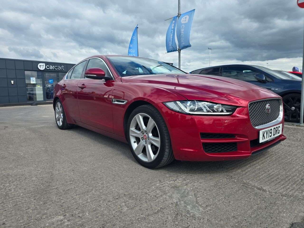 A 2019 JAGUAR XE 2.0i GPF Portfolio Saloon 4dr Petrol Auto Euro 6 (s/s) (250 ps) (Rates star A 2019 JAGUAR XE 2.0i GPF Portfolio Saloon 4dr Petrol Auto Euro 6 (s/s) (250 ps) (Rates star