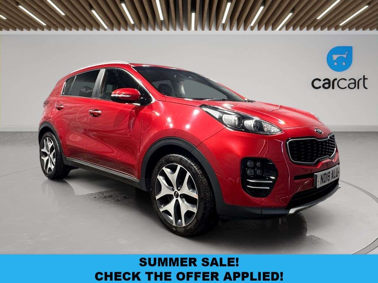 A 2018 KIA SPORTAGE 1.7 CRDi GT-Line SUV 5dr Diesel Manual Euro 6 (s/s) (114 bhp) (Rates starti A 2018 KIA SPORTAGE 1.7 CRDi GT-Line SUV 5dr Diesel Manual Euro 6 (s/s) (114 bhp) (Rates starti