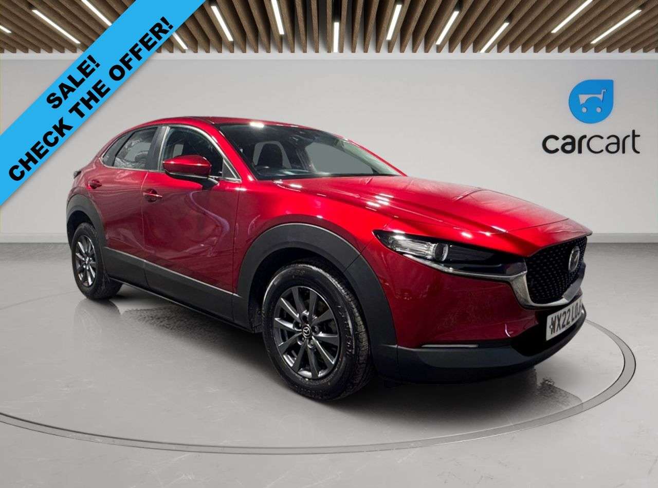 A 2022 MAZDA CX-30 2.0 e-SKYACTIV G MHEV SE-L Lux SUV 5dr Petrol Manual Euro 6 (s/s) (122 ps) A 2022 MAZDA CX-30 2.0 e-SKYACTIV G MHEV SE-L Lux SUV 5dr Petrol Manual Euro 6 (s/s) (122 ps)