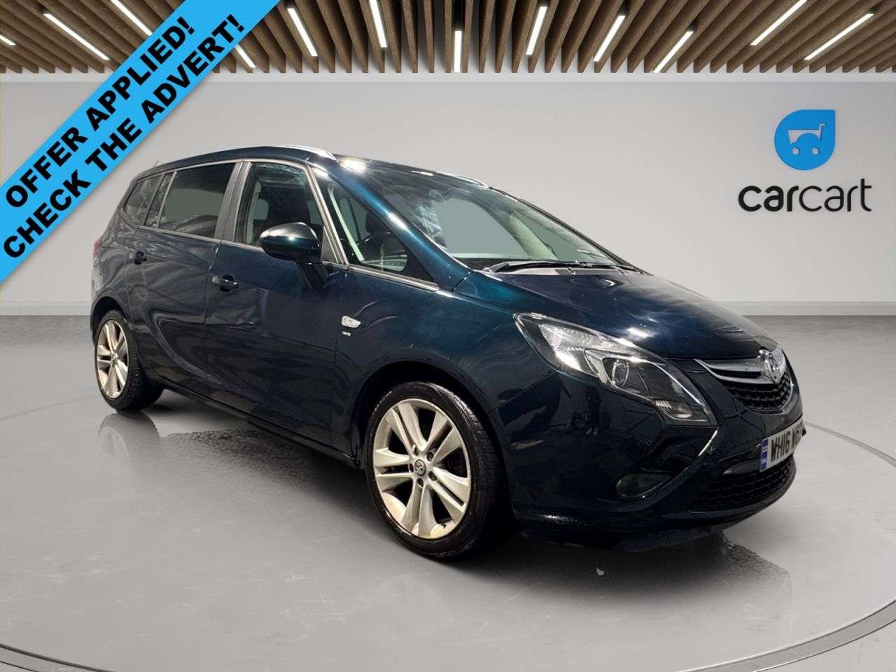 A 2016 VAUXHALL ZAFIRA TOURER SRI A 2016 VAUXHALL ZAFIRA TOURER SRI