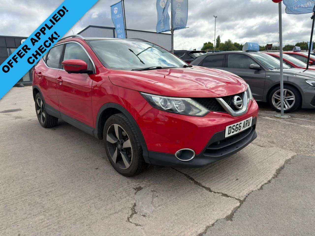 A 2016 NISSAN QASHQAI 1.5 dCi N-Connecta SUV 5dr Diesel Manual 2WD Euro 6 (s/s) (110 ps) (Rates s A 2016 NISSAN QASHQAI 1.5 dCi N-Connecta SUV 5dr Diesel Manual 2WD Euro 6 (s/s) (110 ps) (Rates s