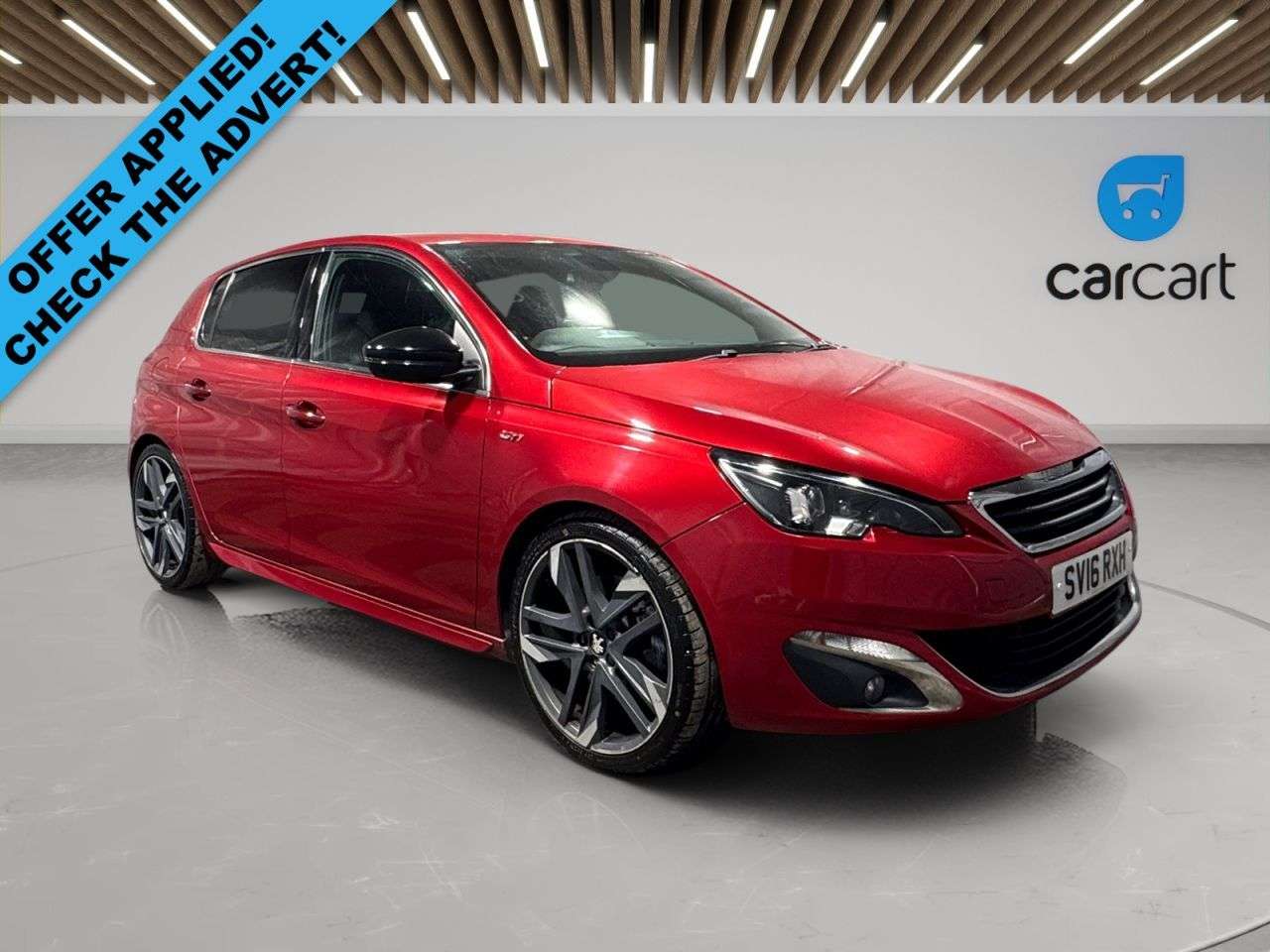 A 2016 PEUGEOT 308 1.6 THP GTi by Peugeot Sport Hatchback 5dr Petrol Manual Euro 6 (s/s) (250 A 2016 PEUGEOT 308 1.6 THP GTi by Peugeot Sport Hatchback 5dr Petrol Manual Euro 6 (s/s) (250