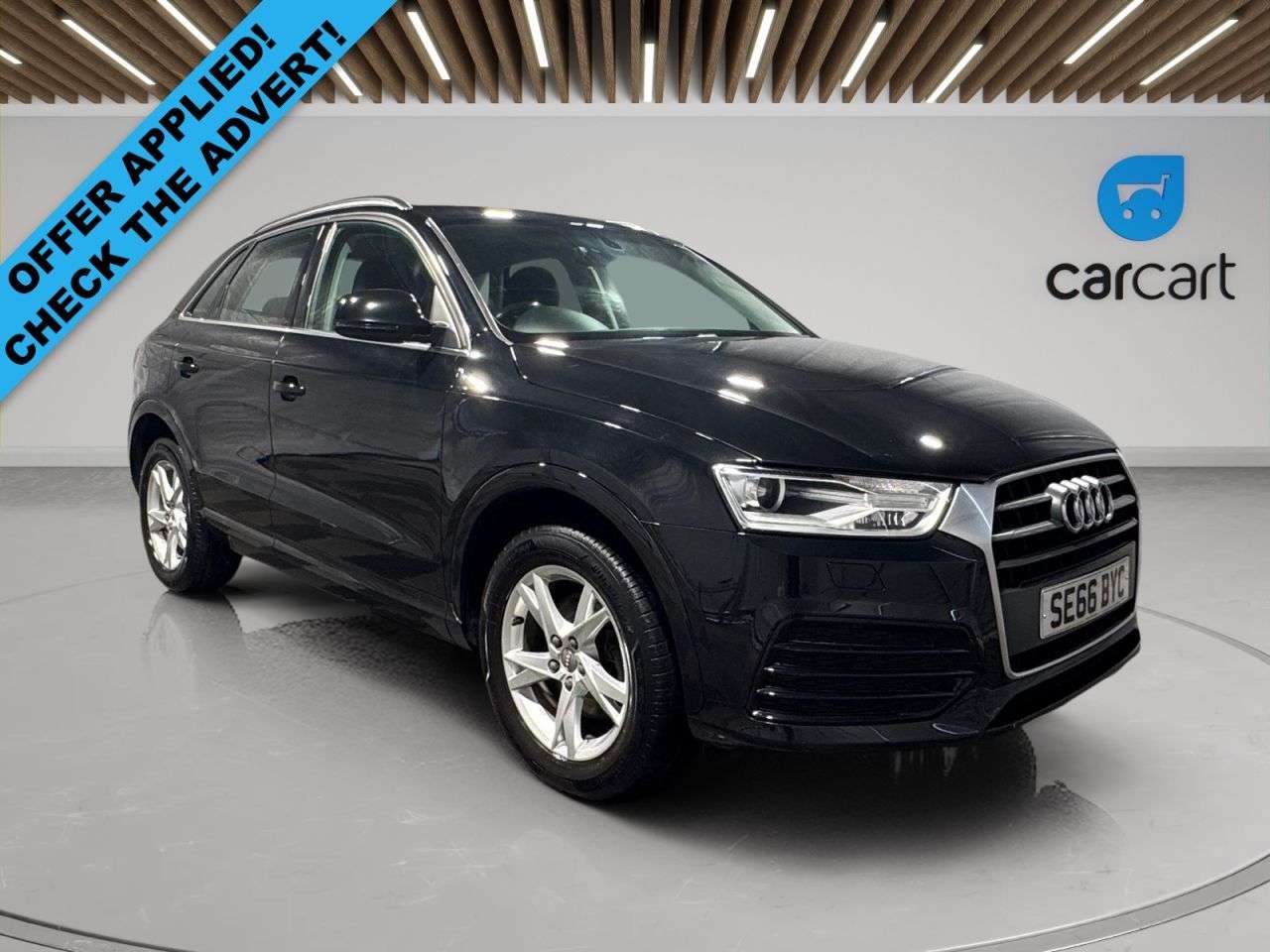 A 2017 AUDI Q3 1.4 TFSI CoD Sport SUV 5dr Petrol S Tronic Euro 6 (s/s) (150 ps) (Rates sta A 2017 AUDI Q3 1.4 TFSI CoD Sport SUV 5dr Petrol S Tronic Euro 6 (s/s) (150 ps) (Rates sta