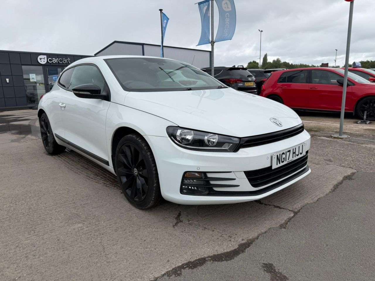 A 2017 VOLKSWAGEN SCIROCCO 1.4 TSI GT Hatchback 3dr Petrol Manual Euro 6 (s/s) (125 ps) (Rates startin A 2017 VOLKSWAGEN SCIROCCO 1.4 TSI GT Hatchback 3dr Petrol Manual Euro 6 (s/s) (125 ps) (Rates startin
