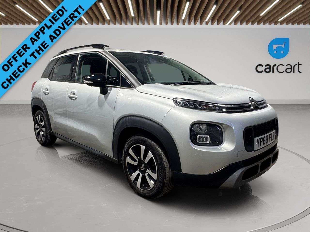 A 2018 CITROEN C3 AIRCROSS 1.2 PureTech Feel SUV 5dr Petrol Manual Euro 6 (82 ps) (Rates starting as l A 2018 CITROEN C3 AIRCROSS 1.2 PureTech Feel SUV 5dr Petrol Manual Euro 6 (82 ps) (Rates starting as l