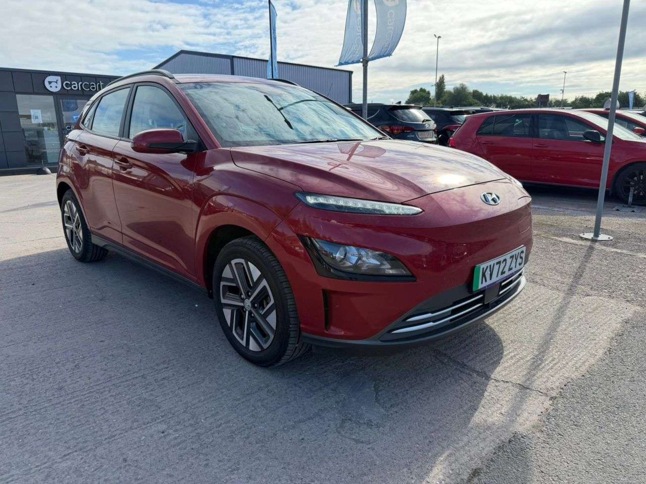 A 2022 HYUNDAI KONA 39kWh SE Connect SUV 5dr Electric Auto (10.5kW Charger) (136 ps) (Rates sta A 2022 HYUNDAI KONA 39kWh SE Connect SUV 5dr Electric Auto (10.5kW Charger) (136 ps) (Rates sta