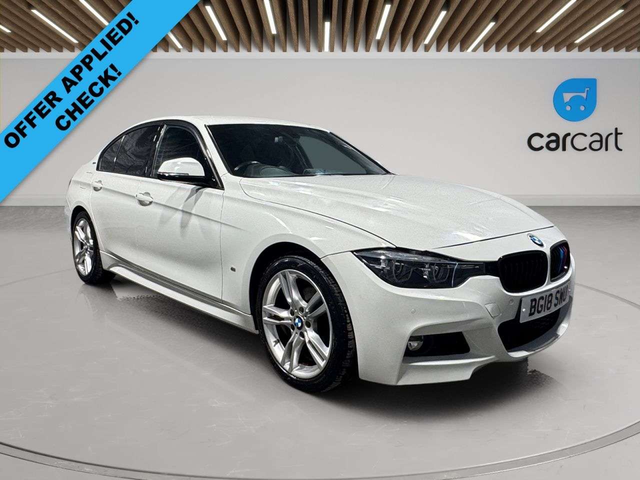 A 2018 BMW 3 SERIES 2.0 330e 7.6kWh M Sport Saloon 4dr Petrol Plug-in Hybrid Auto Euro 6 (s/s) A 2018 BMW 3 SERIES 2.0 330e 7.6kWh M Sport Saloon 4dr Petrol Plug-in Hybrid Auto Euro 6 (s/s)