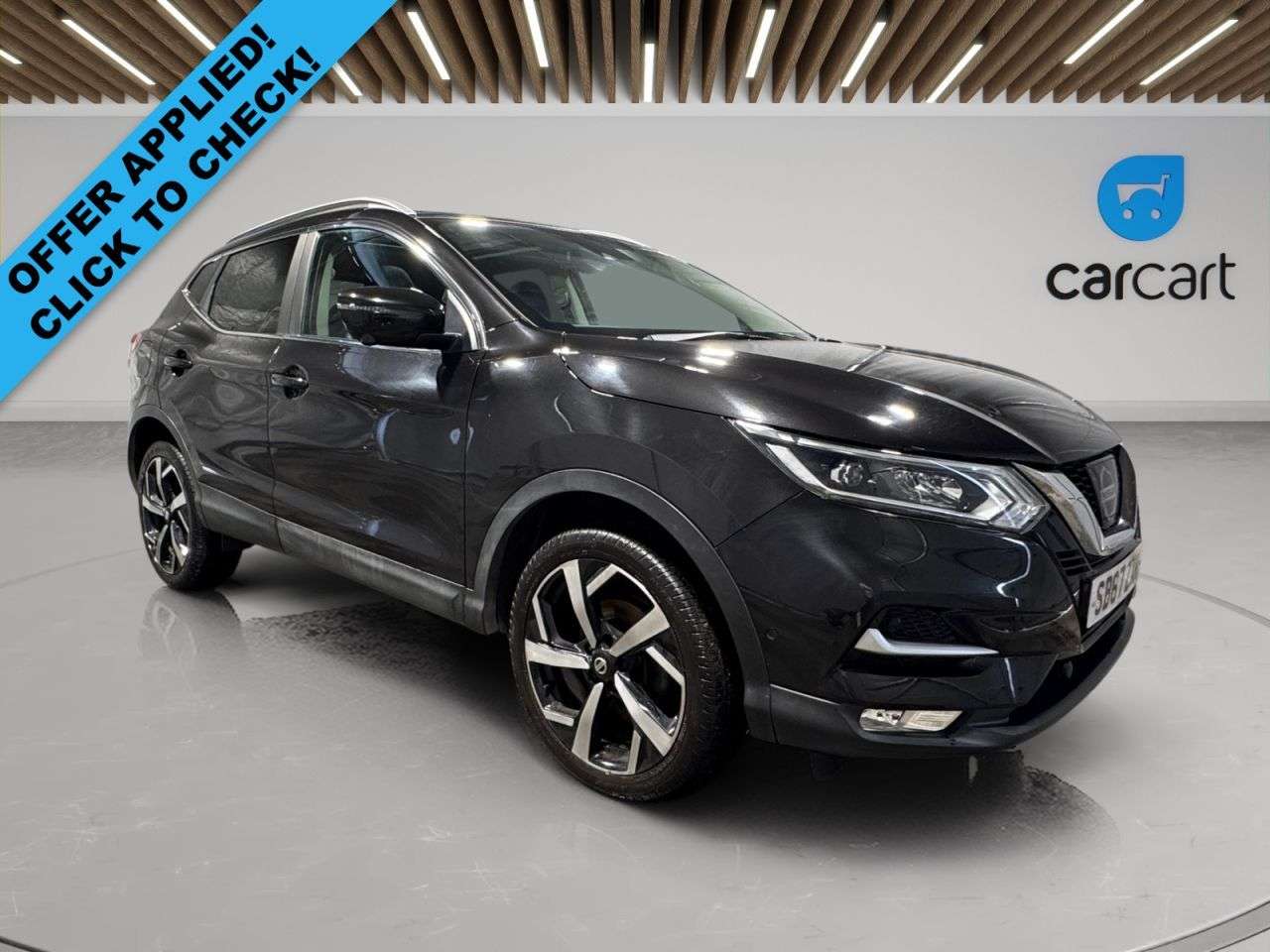 A 2017 NISSAN QASHQAI 1.5 dCi Tekna SUV 5dr Diesel Manual Euro 6 (s/s) (110 ps) (Rates starting a A 2017 NISSAN QASHQAI 1.5 dCi Tekna SUV 5dr Diesel Manual Euro 6 (s/s) (110 ps) (Rates starting a