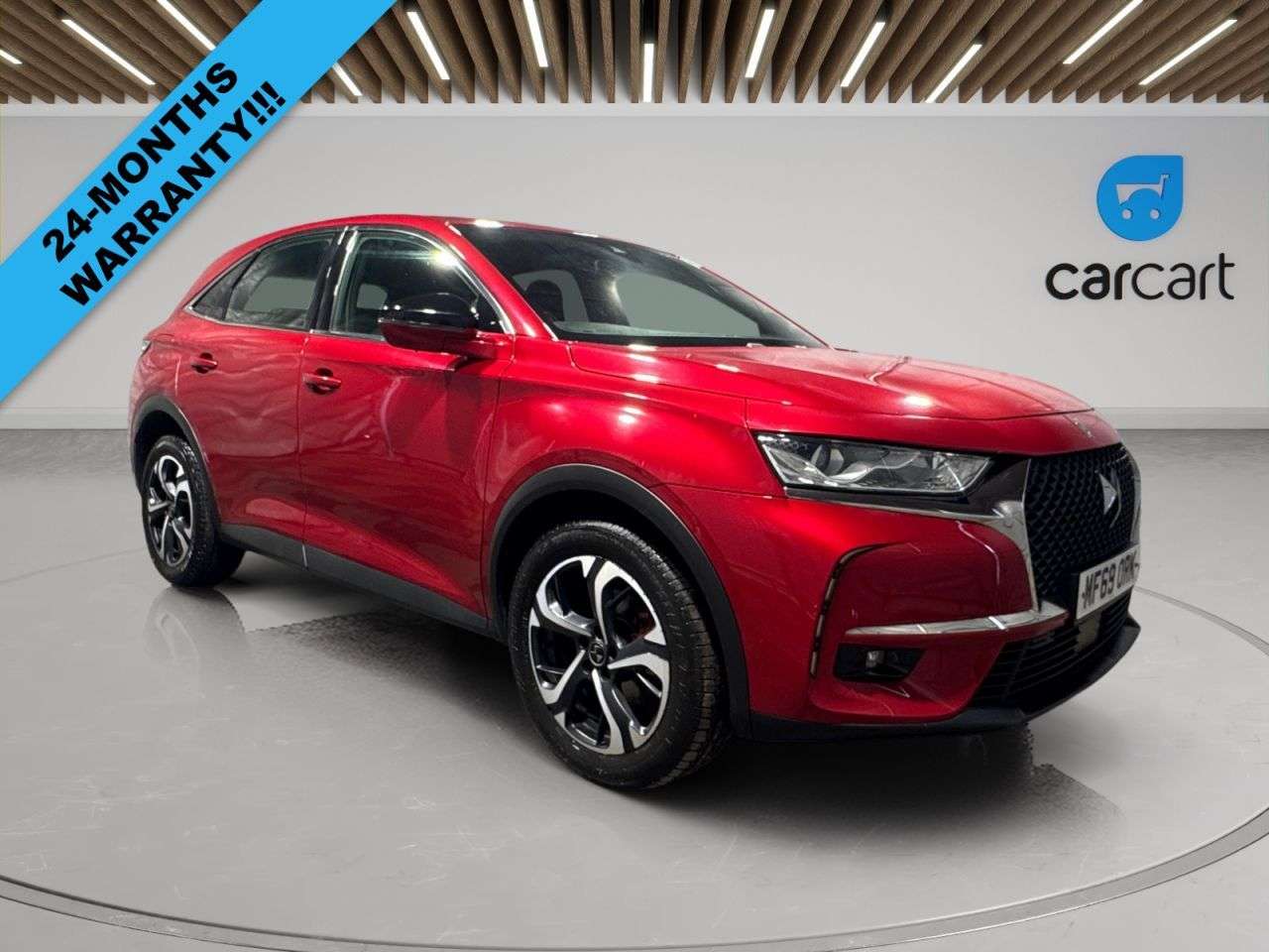A 2019 DS AUTOMOBILES DS 7 CROSSBACK 1.5 BlueHDi Elegance Crossback 5dr Diesel Manual Euro 6 (s/s) (130 ps) (Rat A 2019 DS AUTOMOBILES DS 7 CROSSBACK 1.5 BlueHDi Elegance Crossback 5dr Diesel Manual Euro 6 (s/s) (130 ps) (Rat