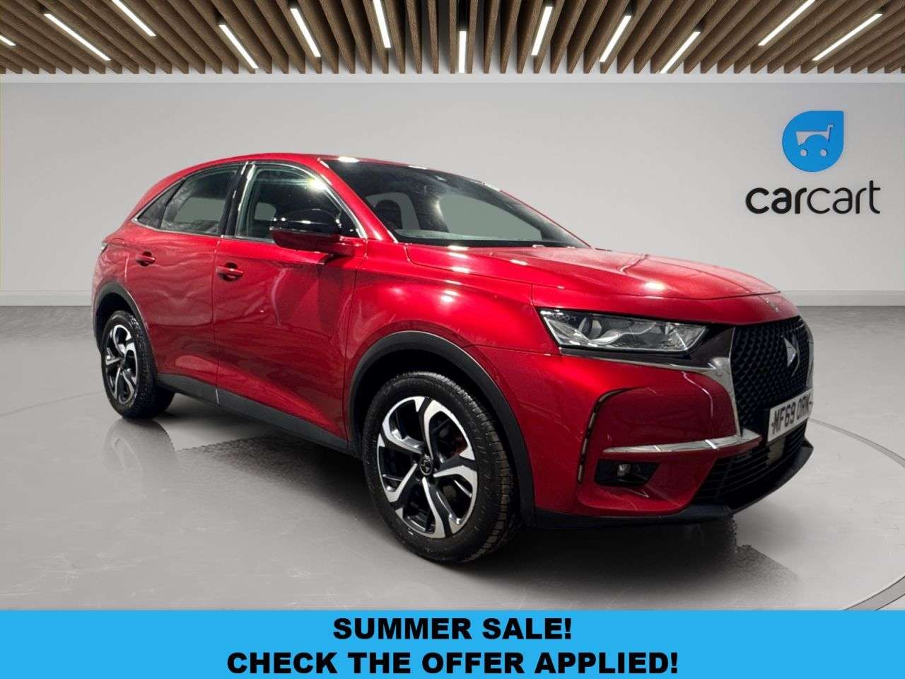 A 2019 DS AUTOMOBILES DS 7 CROSSBACK 1.5 BlueHDi Elegance Crossback 5dr Diesel Manual Euro 6 (s/s) (130 ps) (Rat A 2019 DS AUTOMOBILES DS 7 CROSSBACK 1.5 BlueHDi Elegance Crossback 5dr Diesel Manual Euro 6 (s/s) (130 ps) (Rat
