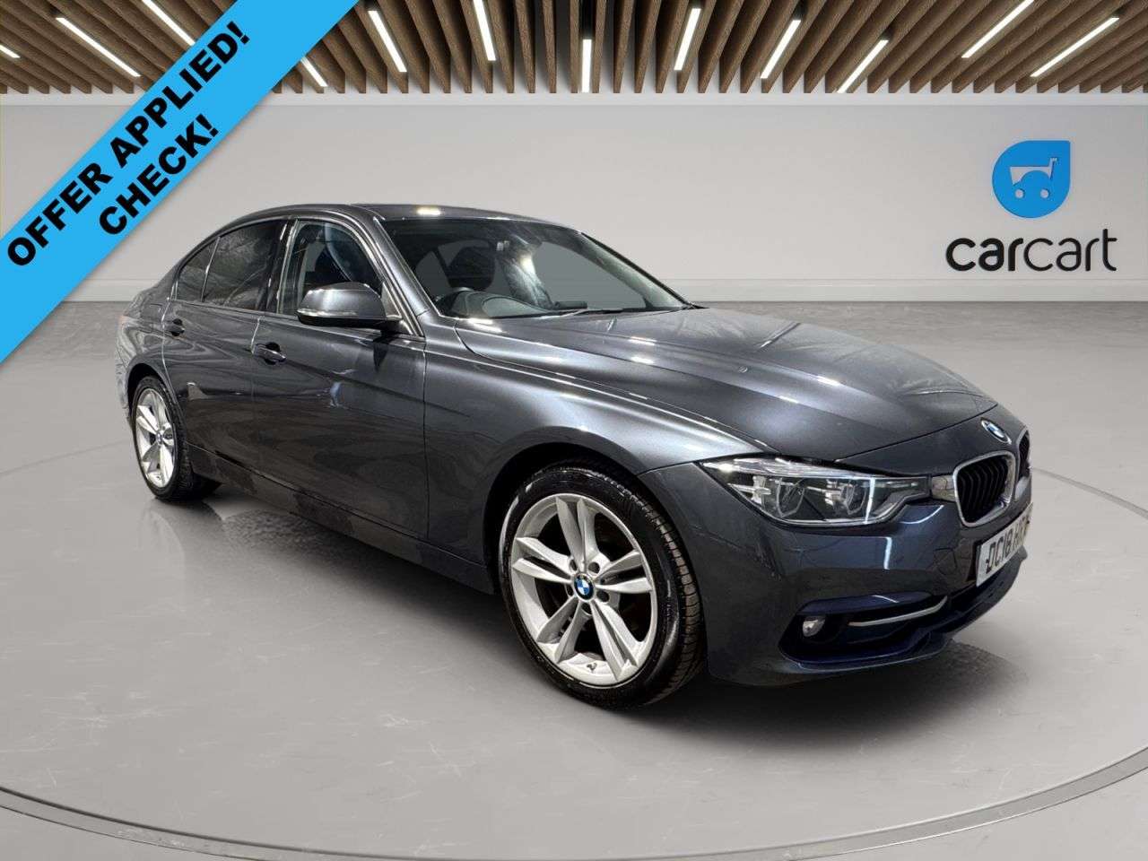 A 2018 BMW 3 SERIES 2.0 320d Sport Saloon 4dr Diesel Manual Euro 6 (s/s) (190 ps) (Rates starti A 2018 BMW 3 SERIES 2.0 320d Sport Saloon 4dr Diesel Manual Euro 6 (s/s) (190 ps) (Rates starti