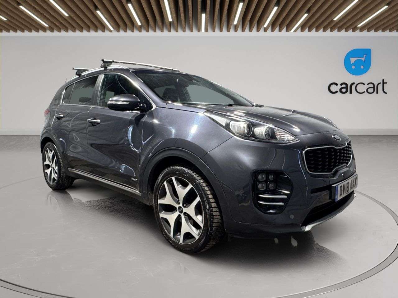 A 2018 KIA SPORTAGE 1.6 T-GDi GT-Line SUV 5dr Petrol Manual AWD Euro 6 (174 bhp) (Rates startin A 2018 KIA SPORTAGE 1.6 T-GDi GT-Line SUV 5dr Petrol Manual AWD Euro 6 (174 bhp) (Rates startin
