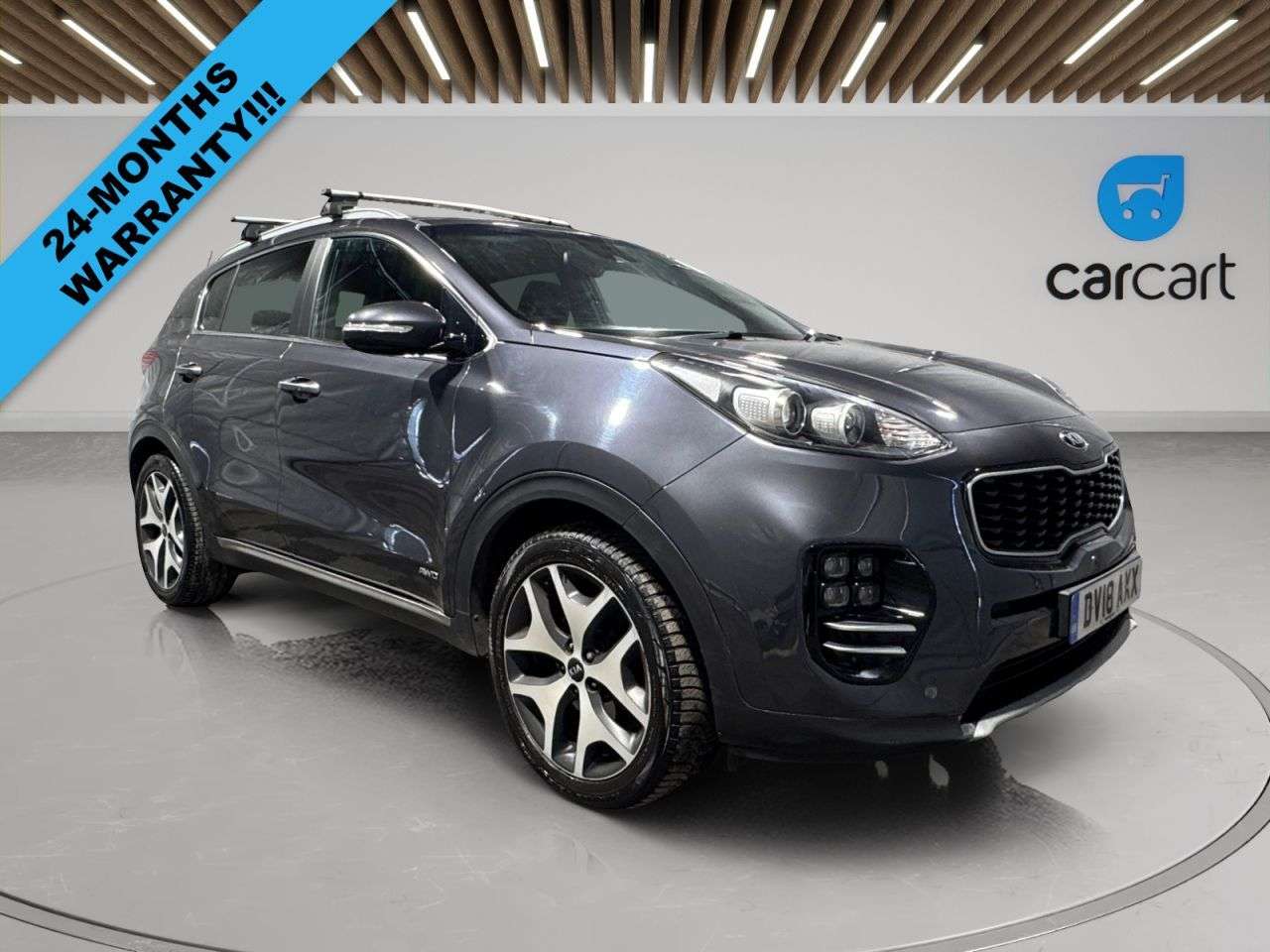 A 2018 KIA SPORTAGE 1.6 T-GDi GT-Line SUV 5dr Petrol Manual AWD Euro 6 (174 bhp) (Rates startin A 2018 KIA SPORTAGE 1.6 T-GDi GT-Line SUV 5dr Petrol Manual AWD Euro 6 (174 bhp) (Rates startin