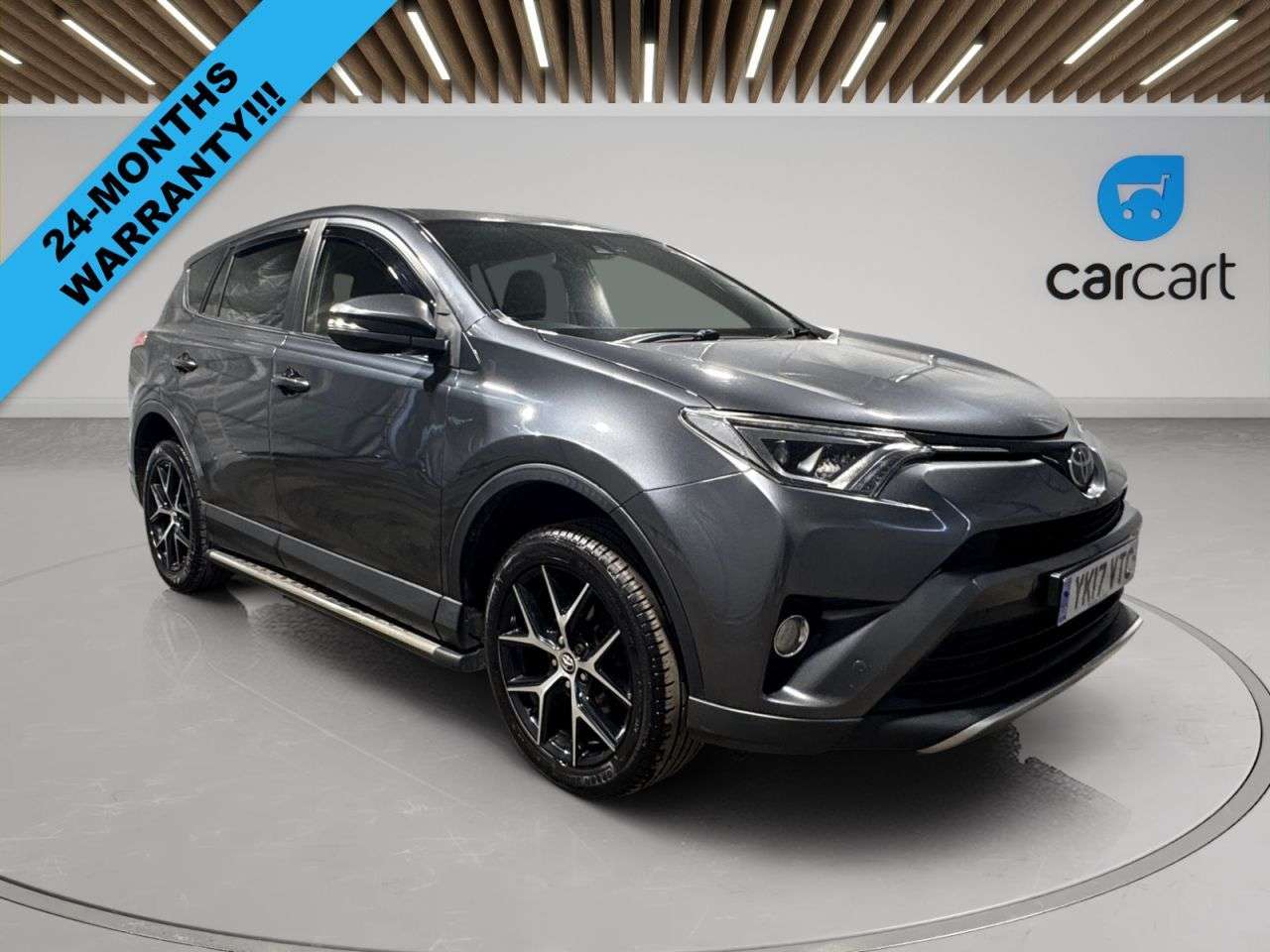 A 2017 TOYOTA RAV4 2.0 D-4D Icon SUV 5dr Diesel Manual Euro 6 (s/s) (Safety Sense, Nav) (143 p A 2017 TOYOTA RAV4 2.0 D-4D Icon SUV 5dr Diesel Manual Euro 6 (s/s) (Safety Sense, Nav) (143 p