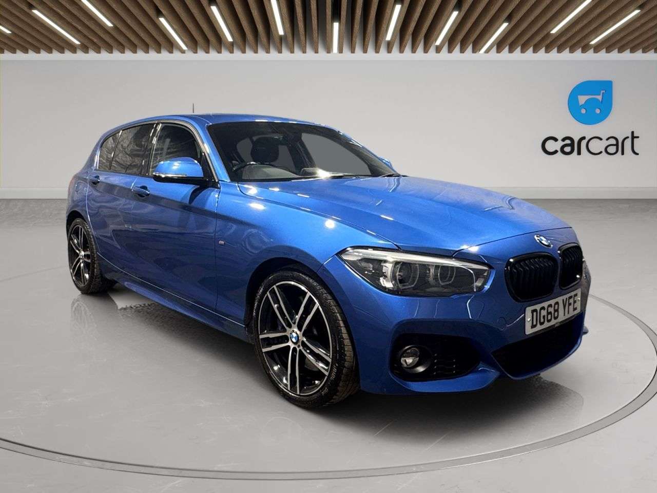 A 2018 BMW 1 SERIES 1.5 118i M Sport Shadow Edition Hatchback 5dr Petrol Manual Euro 6 (s/s) (1 A 2018 BMW 1 SERIES 1.5 118i M Sport Shadow Edition Hatchback 5dr Petrol Manual Euro 6 (s/s) (1