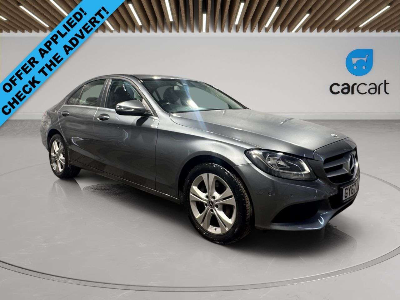 A 2018 MERCEDES-BENZ C-CLASS 2.1 C220d SE Executive Edition Saloon 4dr Diesel Manual Euro 6 (s/s) (170 p A 2018 MERCEDES-BENZ C-CLASS 2.1 C220d SE Executive Edition Saloon 4dr Diesel Manual Euro 6 (s/s) (170 p