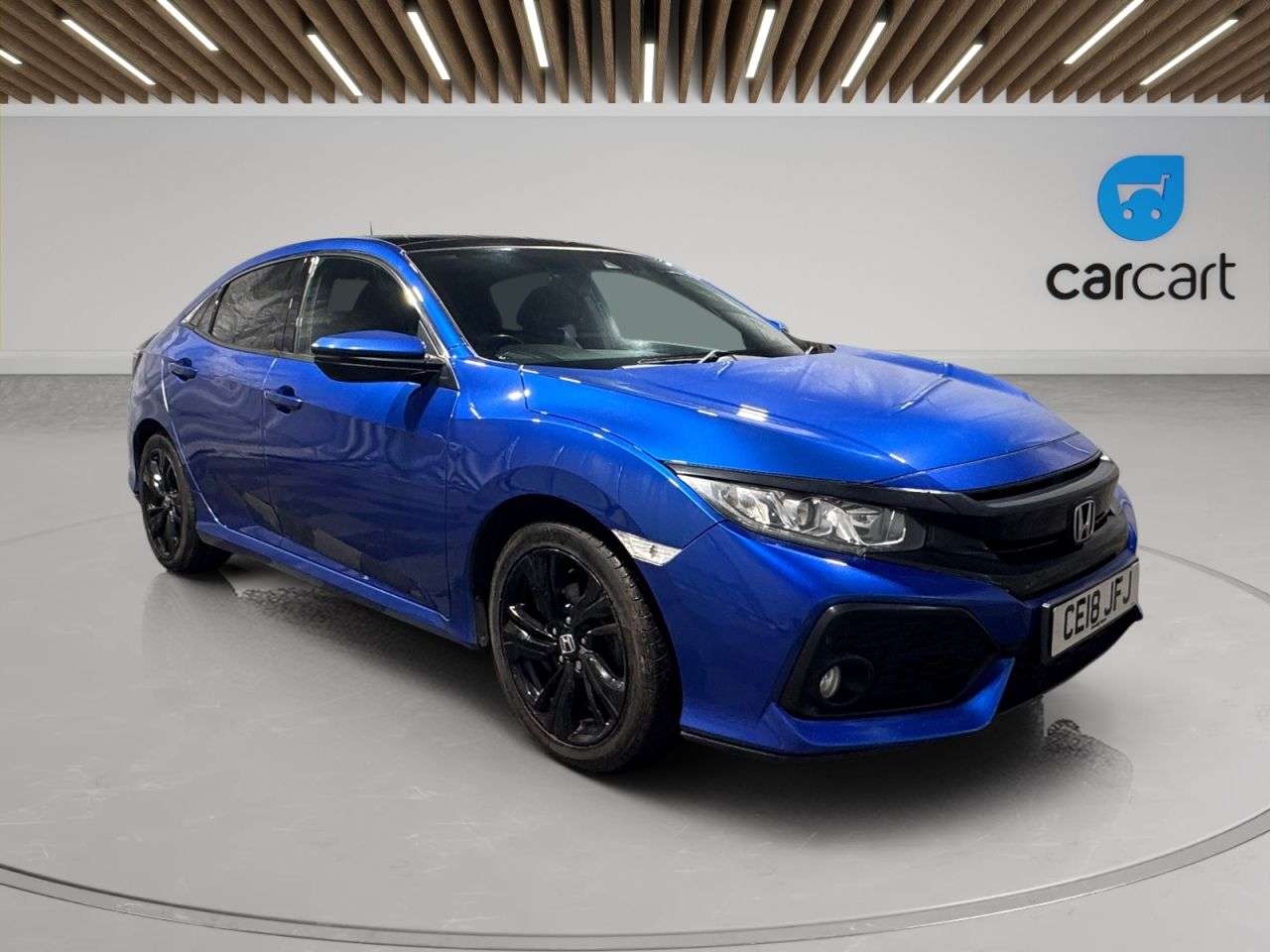 A 2018 HONDA CIVIC 1.0 VTEC Turbo EX Hatchback 5dr Petrol Manual Euro 6 (s/s) (129 ps) (Rates A 2018 HONDA CIVIC 1.0 VTEC Turbo EX Hatchback 5dr Petrol Manual Euro 6 (s/s) (129 ps) (Rates