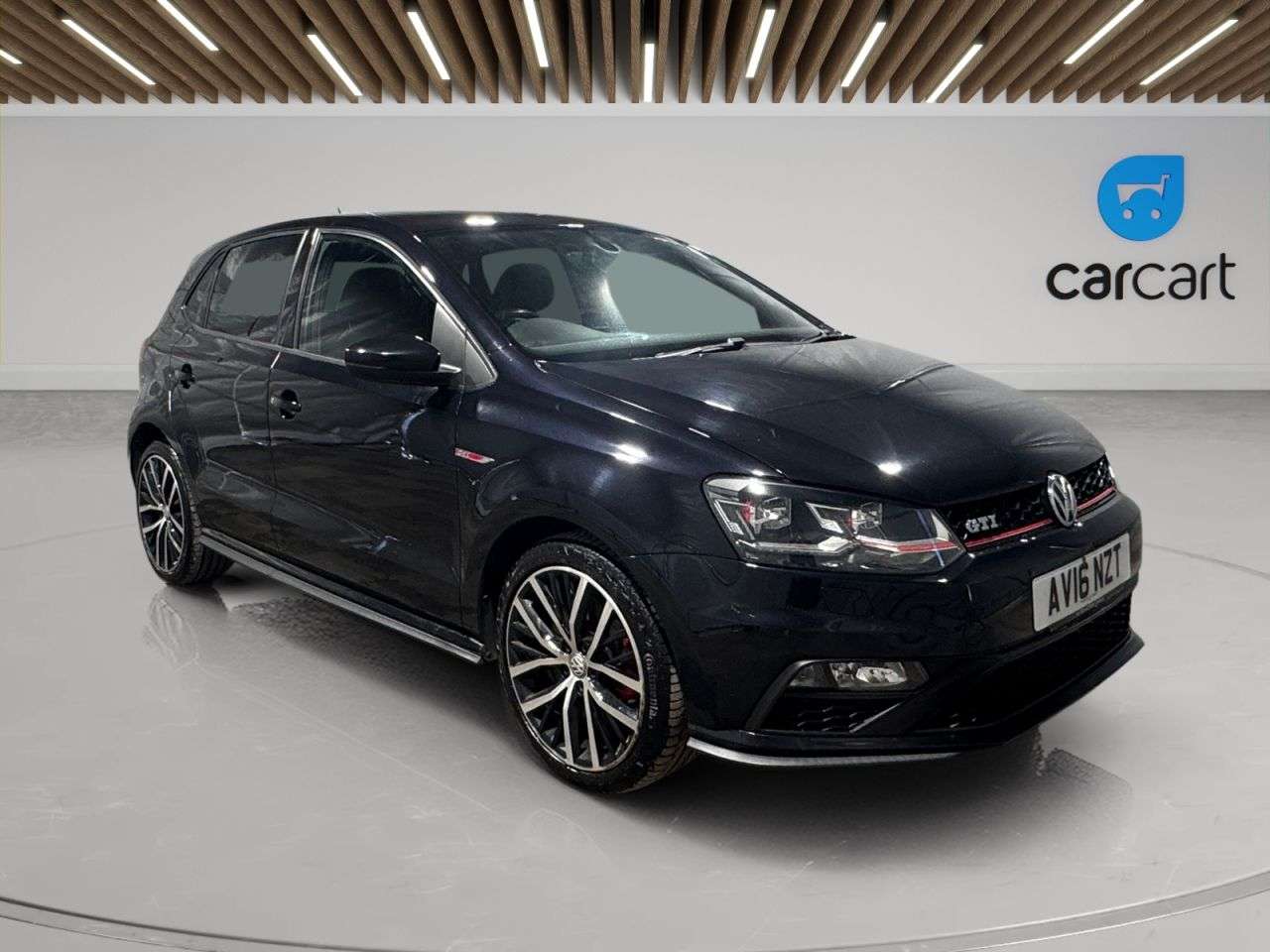 A 2016 VOLKSWAGEN POLO 1.8 TSI BlueMotion Tech GTI Hatchback 5dr Petrol Manual Euro 6 (s/s) (192 p A 2016 VOLKSWAGEN POLO 1.8 TSI BlueMotion Tech GTI Hatchback 5dr Petrol Manual Euro 6 (s/s) (192 p