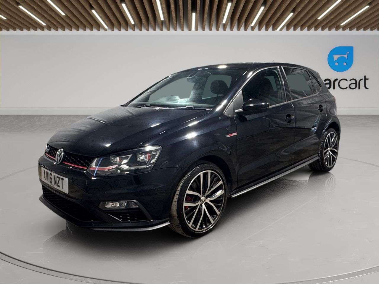 A 2016 VOLKSWAGEN POLO 1.8 TSI BlueMotion Tech GTI Hatchback 5dr Petrol Manual Euro 6 (s/s) (192 p A 2016 VOLKSWAGEN POLO 1.8 TSI BlueMotion Tech GTI Hatchback 5dr Petrol Manual Euro 6 (s/s) (192 p