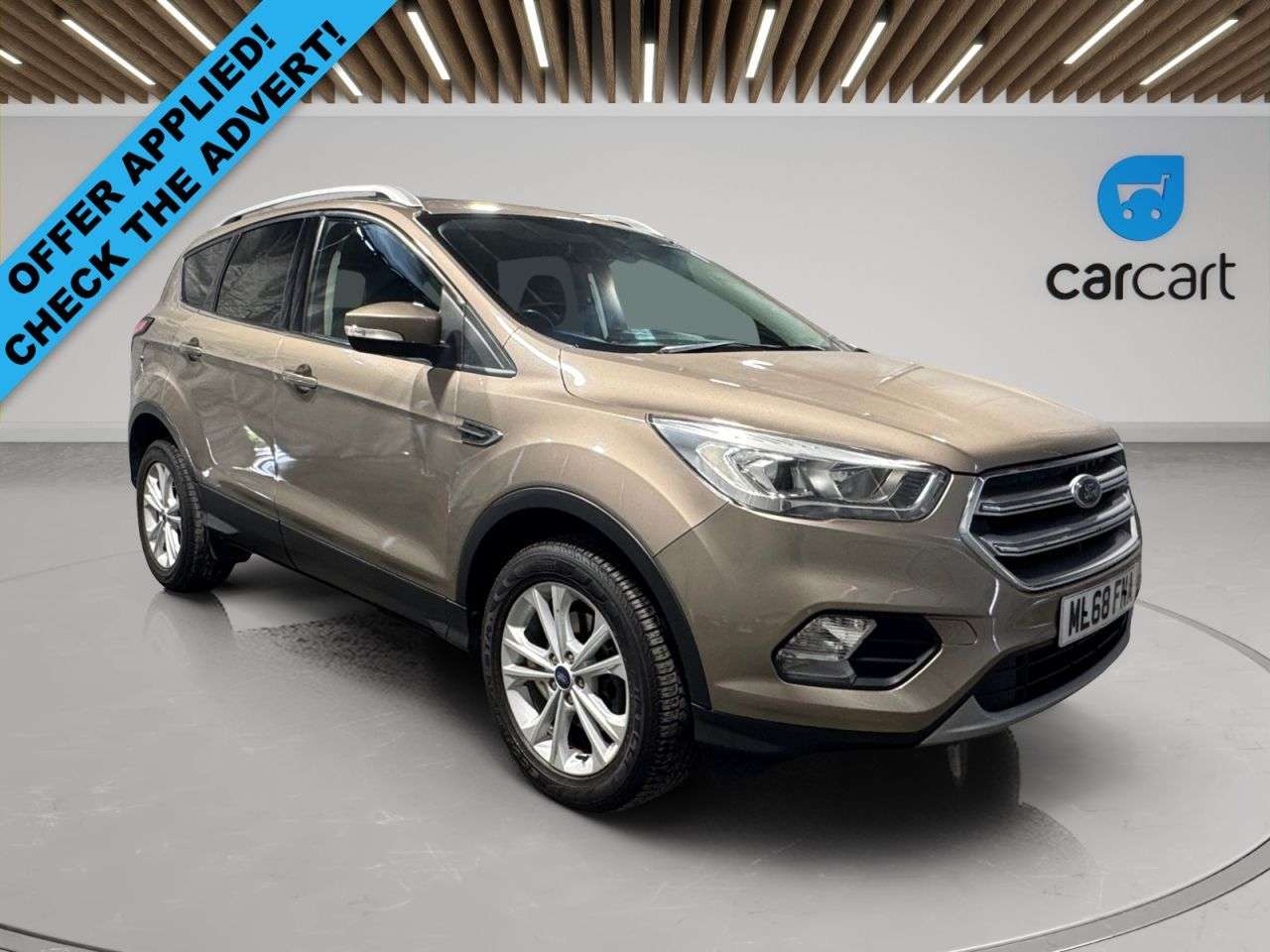 A 2018 FORD KUGA 2.0 TDCi Titanium SUV 5dr Diesel Manual Euro 6 (s/s) (150 ps) (Rates starti A 2018 FORD KUGA 2.0 TDCi Titanium SUV 5dr Diesel Manual Euro 6 (s/s) (150 ps) (Rates starti