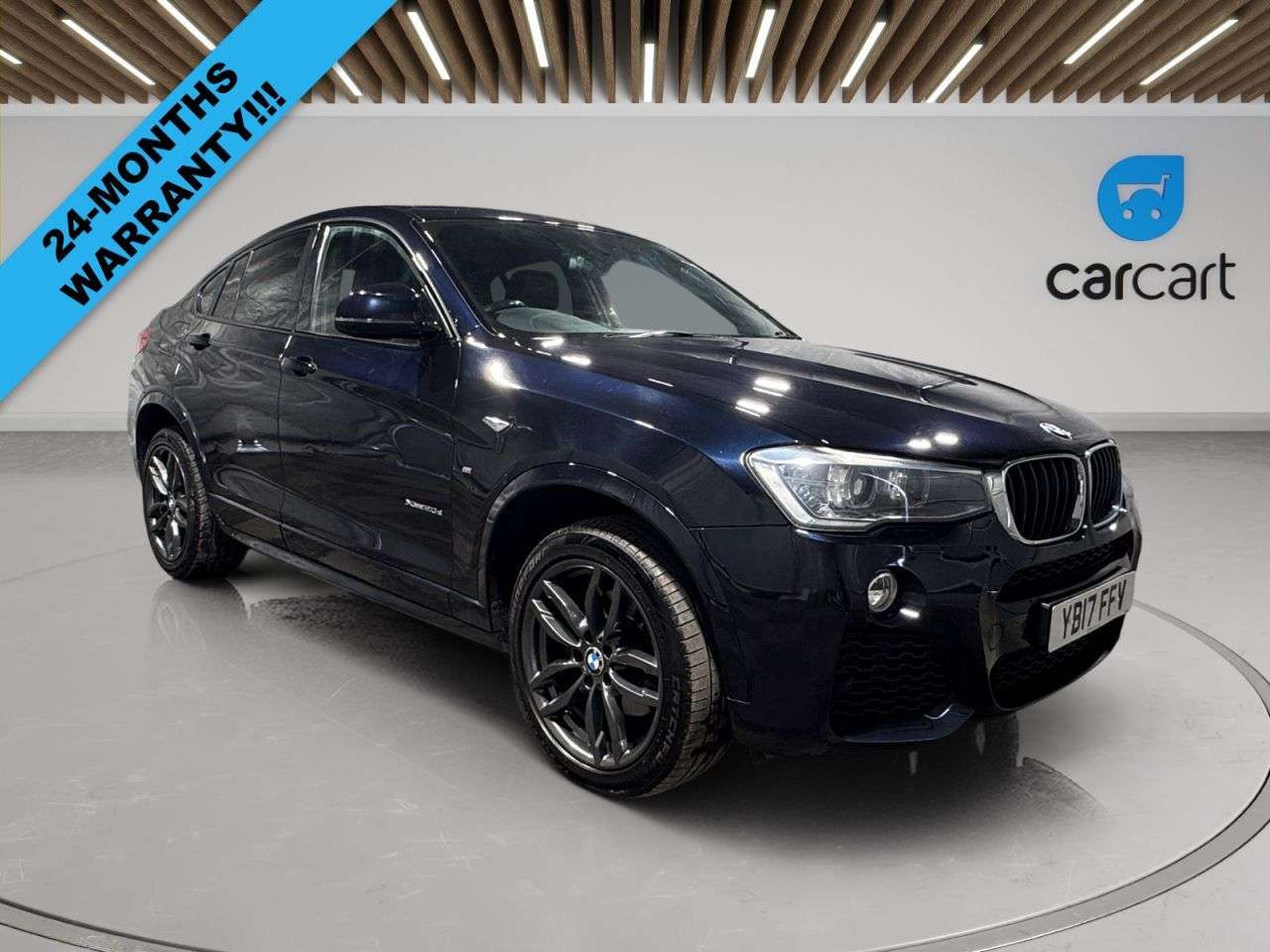 A 2017 BMW X4 2.0 20d M Sport SUV 5dr Diesel Auto xDrive Euro 6 (s/s) (190 ps) (Rates sta A 2017 BMW X4 2.0 20d M Sport SUV 5dr Diesel Auto xDrive Euro 6 (s/s) (190 ps) (Rates sta