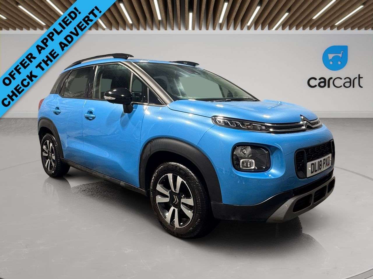 A 2018 CITROEN C3 AIRCROSS 1.2 PureTech Feel SUV 5dr Petrol EAT6 Euro 6 (s/s) (110 ps) (Rates starting A 2018 CITROEN C3 AIRCROSS 1.2 PureTech Feel SUV 5dr Petrol EAT6 Euro 6 (s/s) (110 ps) (Rates starting