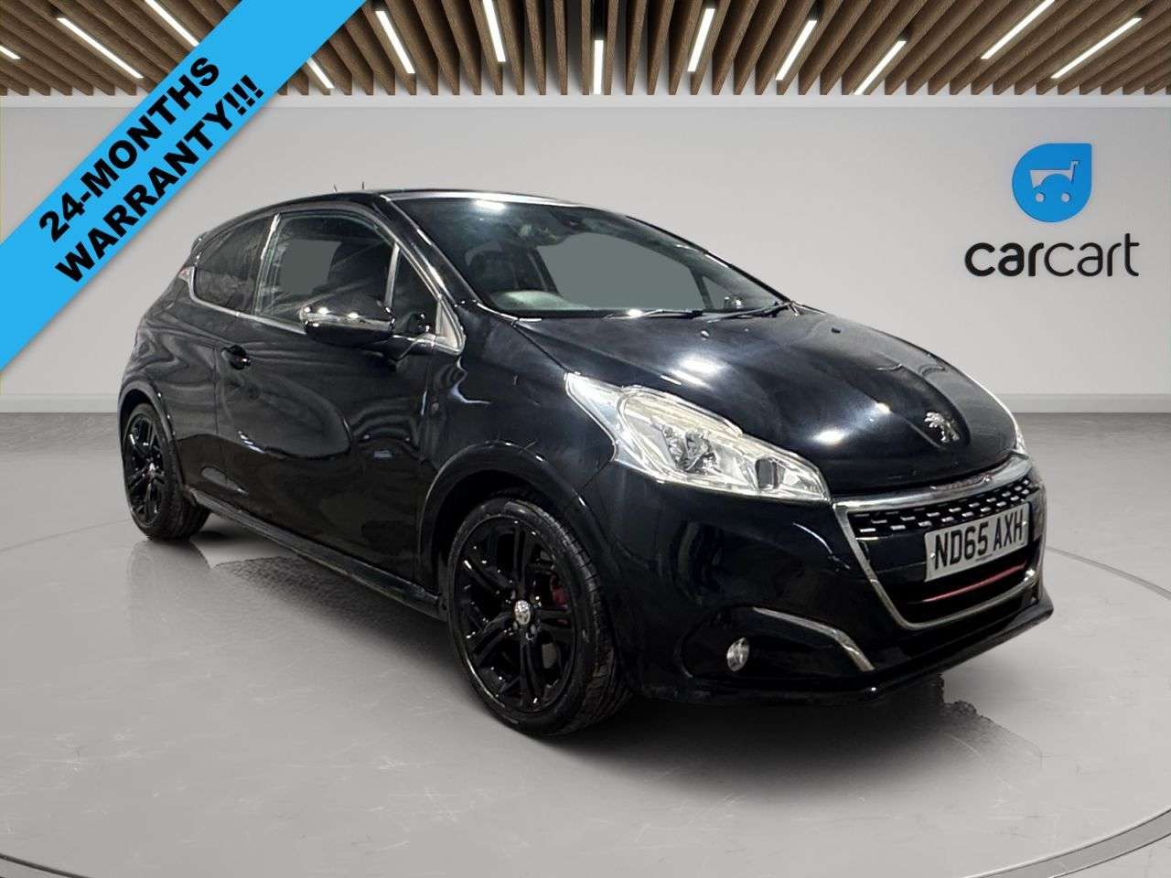 A 2015 PEUGEOT 208 1.6 THP GTi Prestige Hatchback 3dr Petrol Manual Euro 6 (s/s) (208 ps) (Rat A 2015 PEUGEOT 208 1.6 THP GTi Prestige Hatchback 3dr Petrol Manual Euro 6 (s/s) (208 ps) (Rat