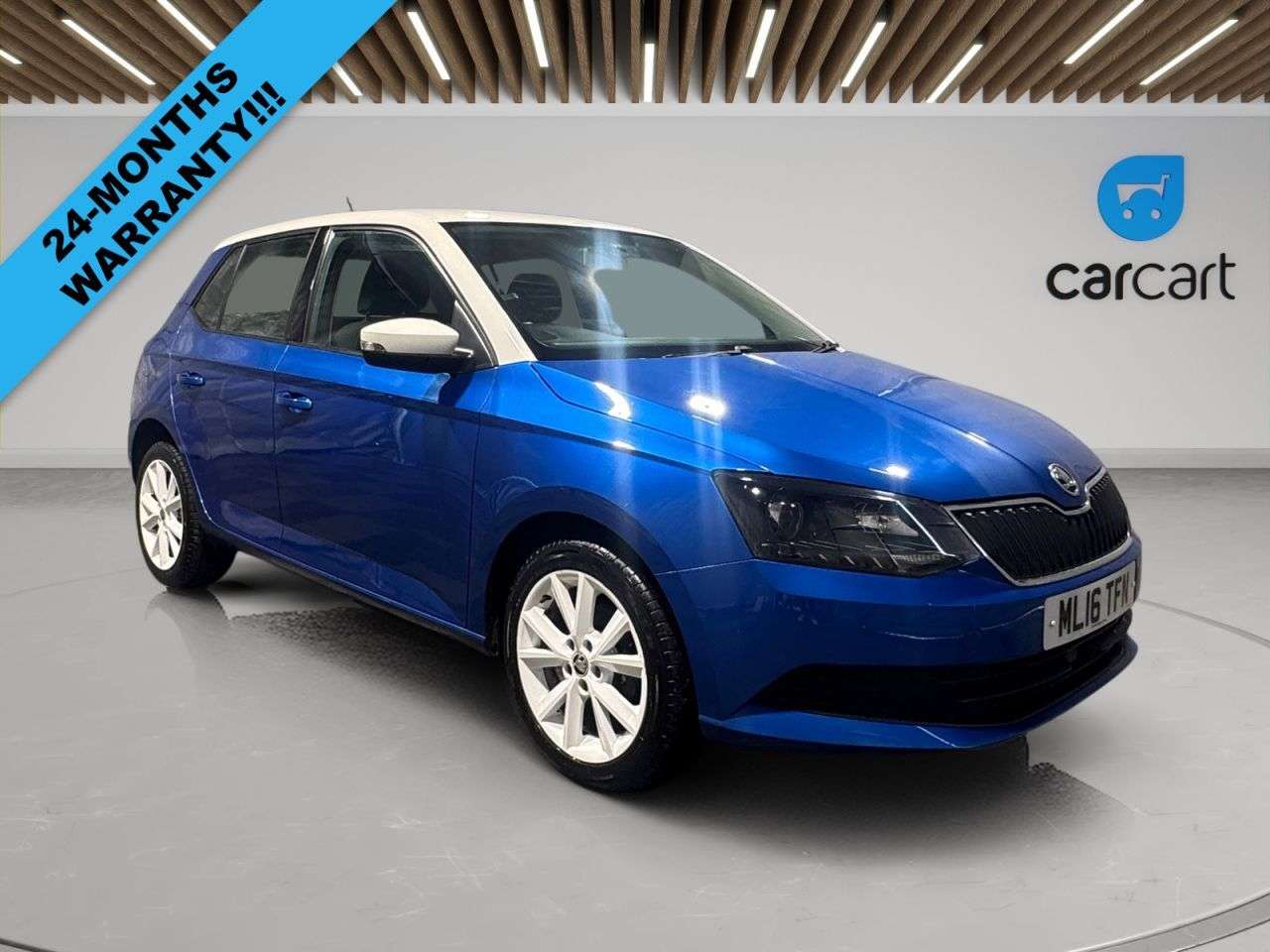 A 2016 SKODA FABIA 1.2 TSI Colour Edition Hatchback 5dr Petrol Manual Euro 6 (s/s) (90 ps) (Ra A 2016 SKODA FABIA 1.2 TSI Colour Edition Hatchback 5dr Petrol Manual Euro 6 (s/s) (90 ps) (Ra
