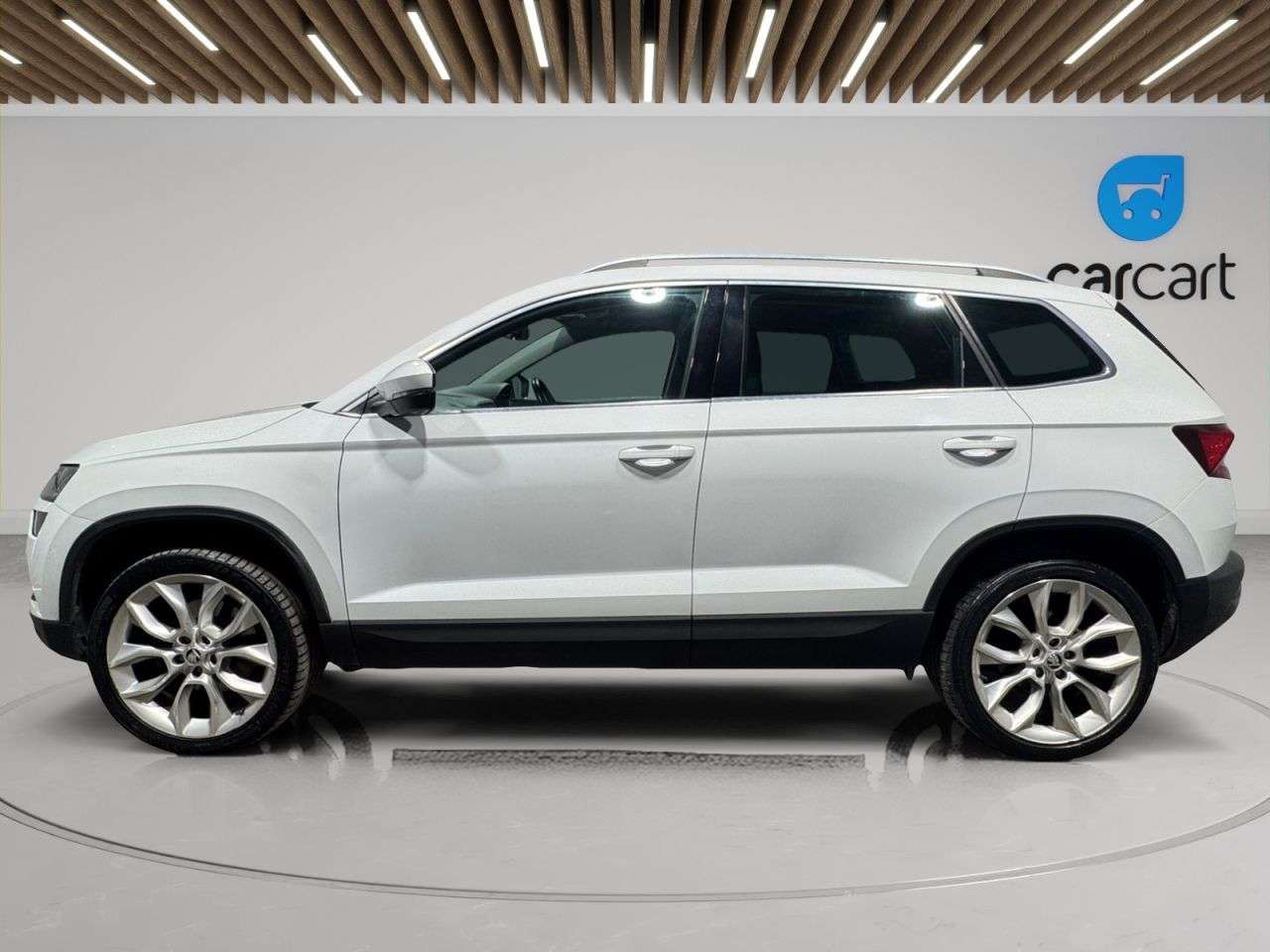 A 2018 SKODA KAROQ 1.5 TSI Edition SUV 5dr Petrol DSG Euro 6 (s/s) (150 ps) (Rates starting as A 2018 SKODA KAROQ 1.5 TSI Edition SUV 5dr Petrol DSG Euro 6 (s/s) (150 ps) (Rates starting as