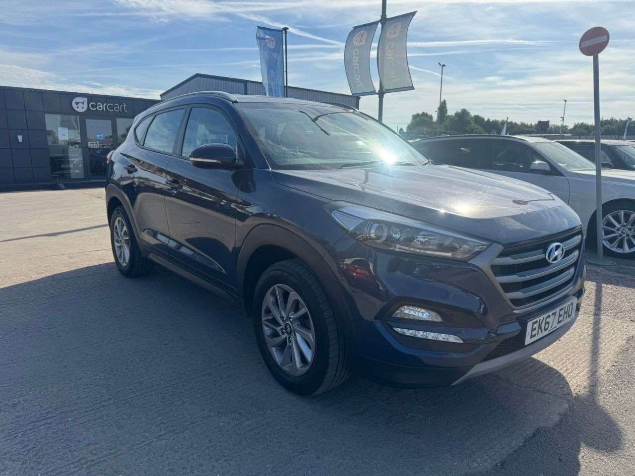 A 2017 HYUNDAI TUCSON 1.6 GDi Blue Drive SE Nav SUV 5dr Petrol Manual Euro 6 (s/s) (132 ps) (Rate A 2017 HYUNDAI TUCSON 1.6 GDi Blue Drive SE Nav SUV 5dr Petrol Manual Euro 6 (s/s) (132 ps) (Rate
