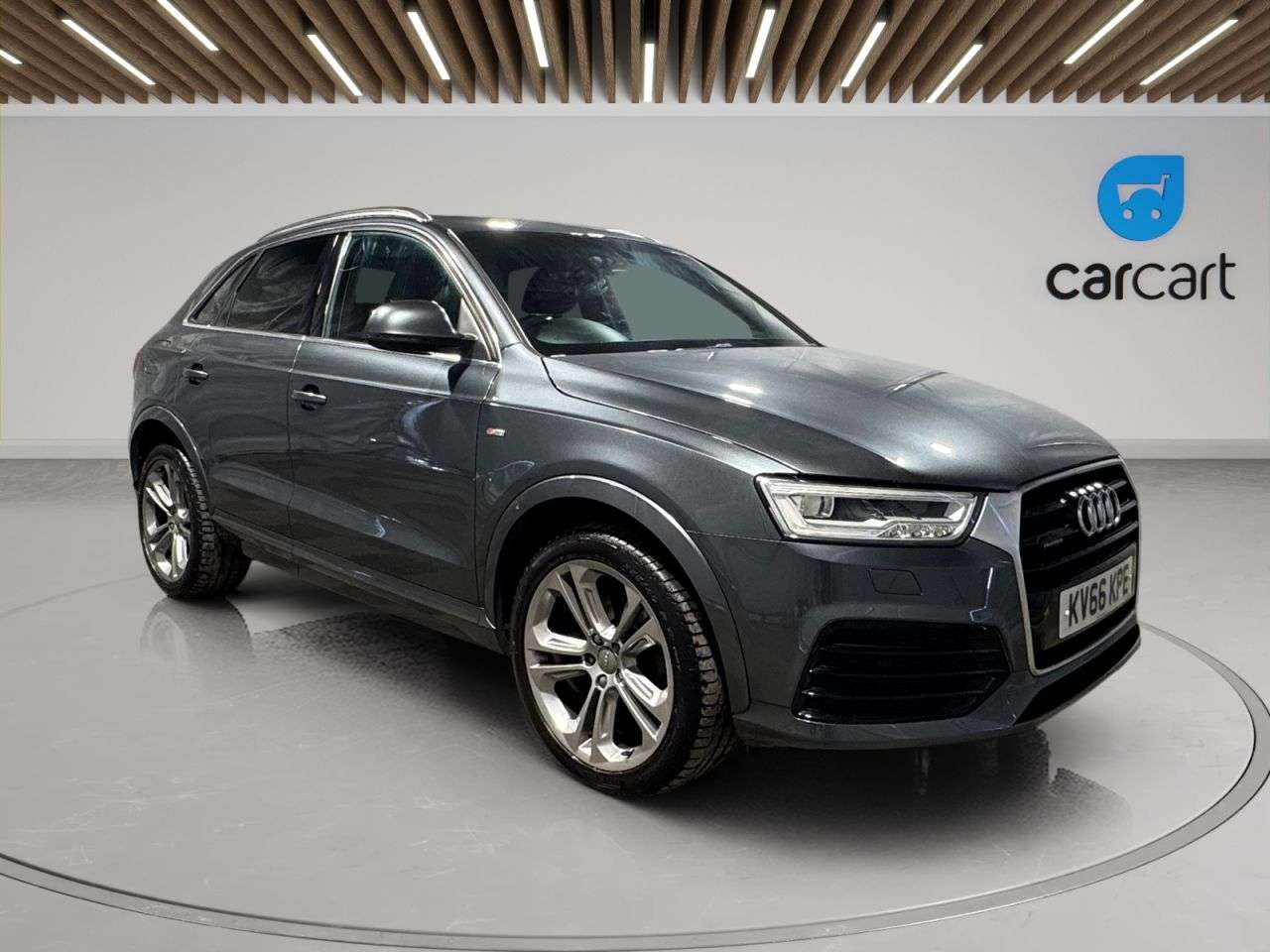 A 2016 AUDI Q3 2.0 TDI S line Plus SUV 5dr Diesel Manual quattro Euro 6 (s/s) (150 ps) (Ra A 2016 AUDI Q3 2.0 TDI S line Plus SUV 5dr Diesel Manual quattro Euro 6 (s/s) (150 ps) (Ra