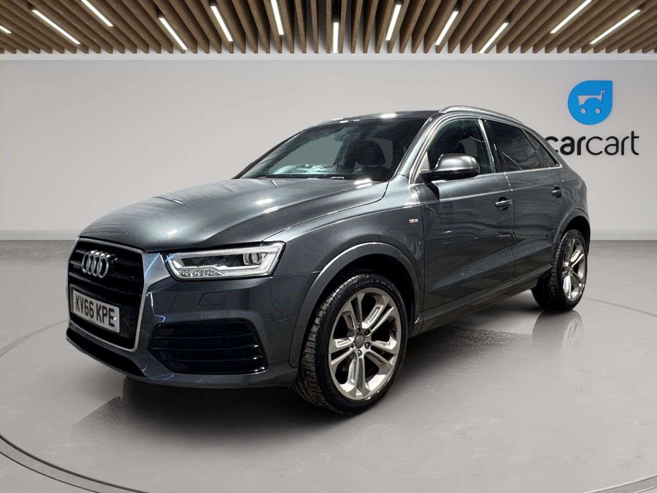 A 2016 AUDI Q3 2.0 TDI S line Plus SUV 5dr Diesel Manual quattro Euro 6 (s/s) (150 ps) (Ra A 2016 AUDI Q3 2.0 TDI S line Plus SUV 5dr Diesel Manual quattro Euro 6 (s/s) (150 ps) (Ra