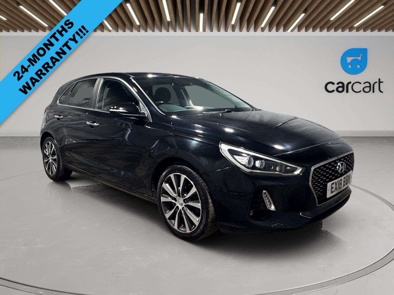 A 2018 HYUNDAI I30 1.6 CRDi Blue Drive Premium Hatchback 5dr Diesel DCT Euro 6 (s/s) (110 ps) A 2018 HYUNDAI I30 1.6 CRDi Blue Drive Premium Hatchback 5dr Diesel DCT Euro 6 (s/s) (110 ps)