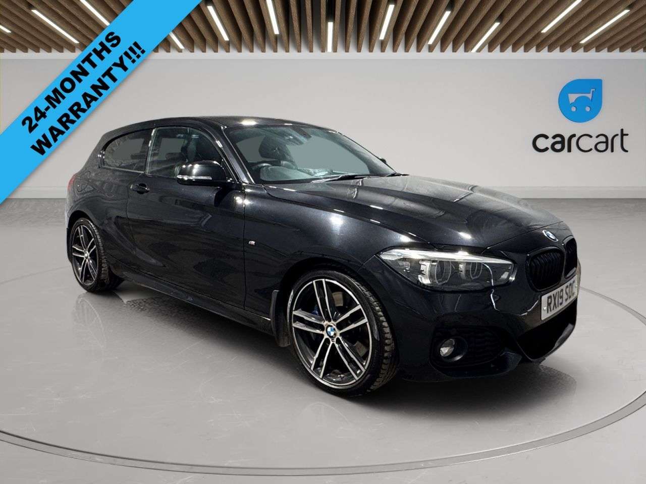 A 2019 BMW 1 SERIES 2.0 120d M Sport Shadow Edition Hatchback 3dr Diesel Auto Euro 6 (s/s) (190 A 2019 BMW 1 SERIES 2.0 120d M Sport Shadow Edition Hatchback 3dr Diesel Auto Euro 6 (s/s) (190