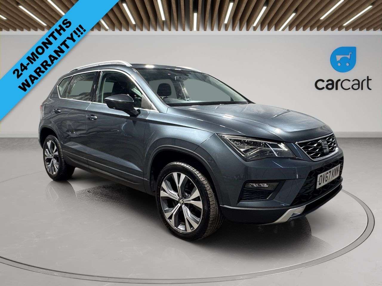 A 2017 SEAT ATECA 1.6 TDI Ecomotive SE Technology SUV 5dr Diesel Manual Euro 6 (s/s) (115 ps) A 2017 SEAT ATECA 1.6 TDI Ecomotive SE Technology SUV 5dr Diesel Manual Euro 6 (s/s) (115 ps)