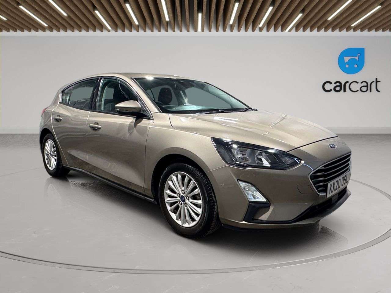 A 2020 FORD FOCUS 1.0T EcoBoost Titanium Hatchback 5dr Petrol Manual Euro 6 (s/s) (125 ps) (R A 2020 FORD FOCUS 1.0T EcoBoost Titanium Hatchback 5dr Petrol Manual Euro 6 (s/s) (125 ps) (R