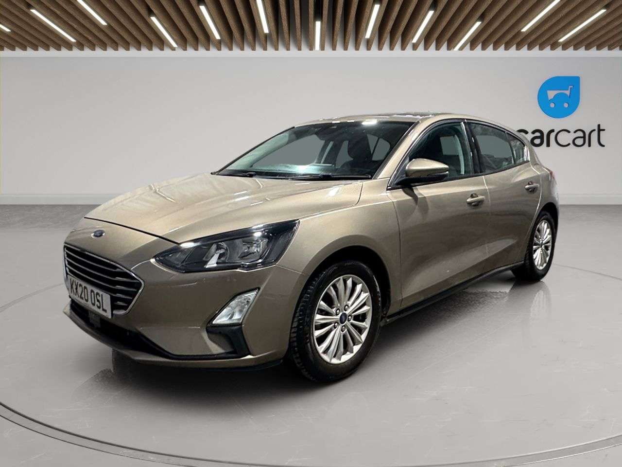 A 2020 FORD FOCUS 1.0T EcoBoost Titanium Hatchback 5dr Petrol Manual Euro 6 (s/s) (125 ps) (R A 2020 FORD FOCUS 1.0T EcoBoost Titanium Hatchback 5dr Petrol Manual Euro 6 (s/s) (125 ps) (R