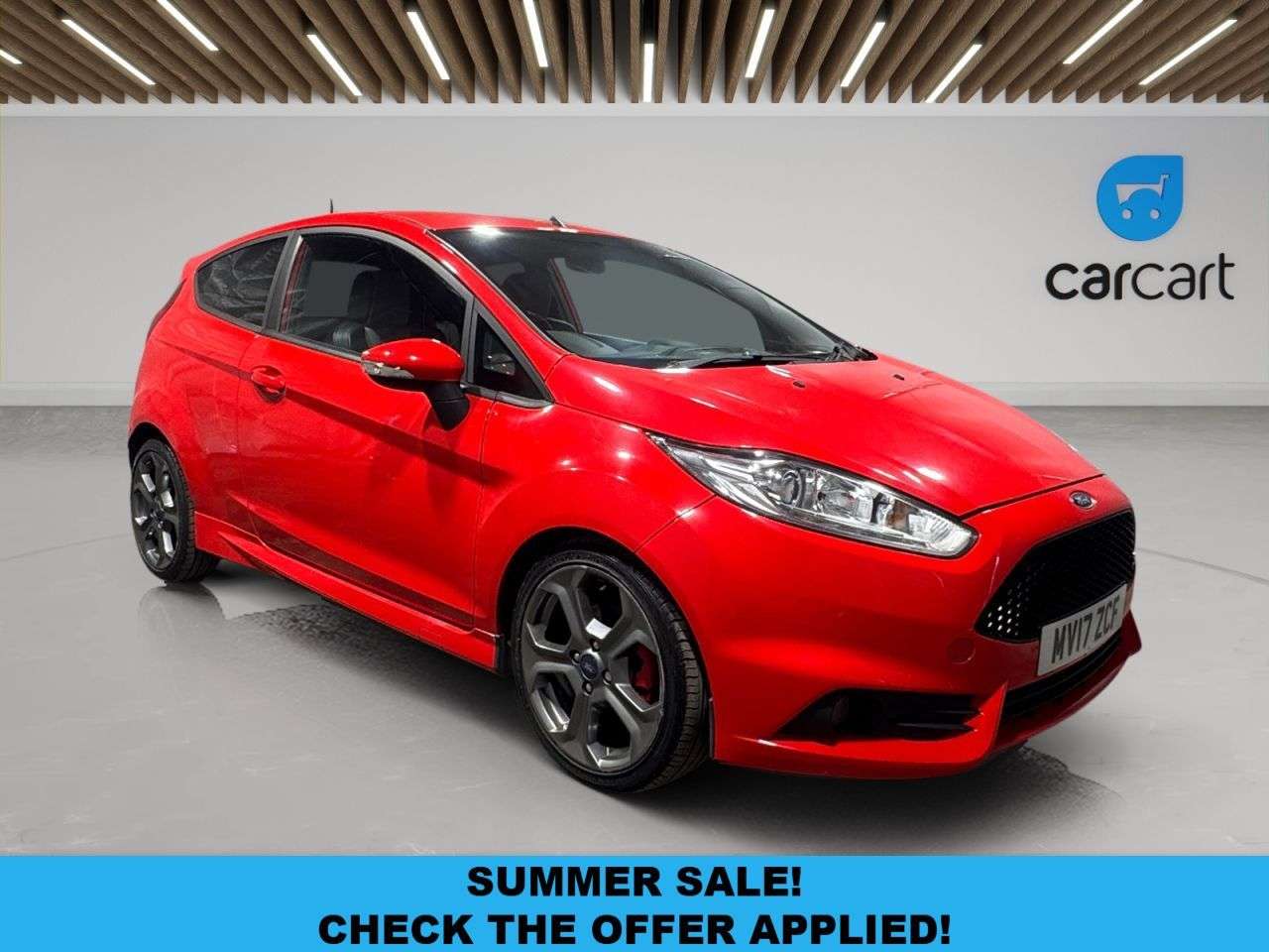 A 2017 FORD FIESTA 1.6T EcoBoost ST-2 Hatchback 3dr Petrol Manual Euro 6 (182 ps) (Rates start A 2017 FORD FIESTA 1.6T EcoBoost ST-2 Hatchback 3dr Petrol Manual Euro 6 (182 ps) (Rates start